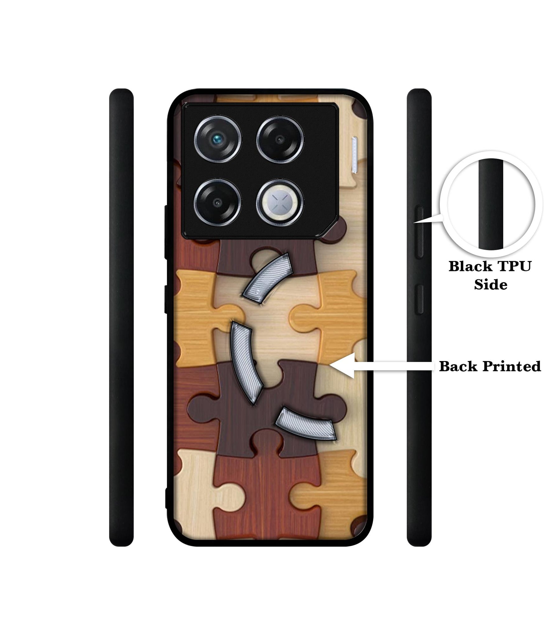 Puzzle Pattern Designer 2D Printed Back Case Cover for Infinix GT 20 Pro 5G