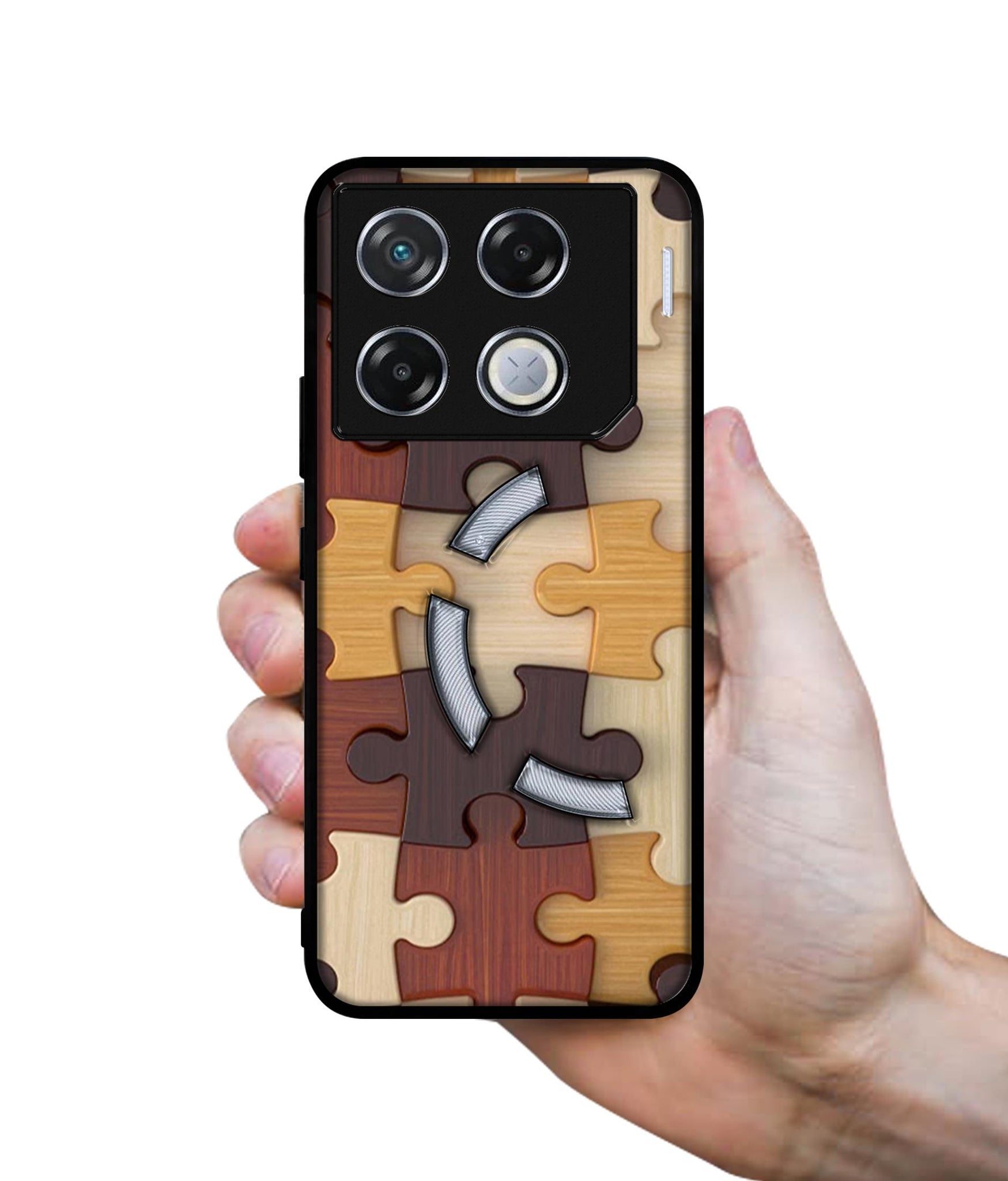 Puzzle Pattern Designer 2D Printed Back Case Cover for Infinix GT 20 Pro 5G