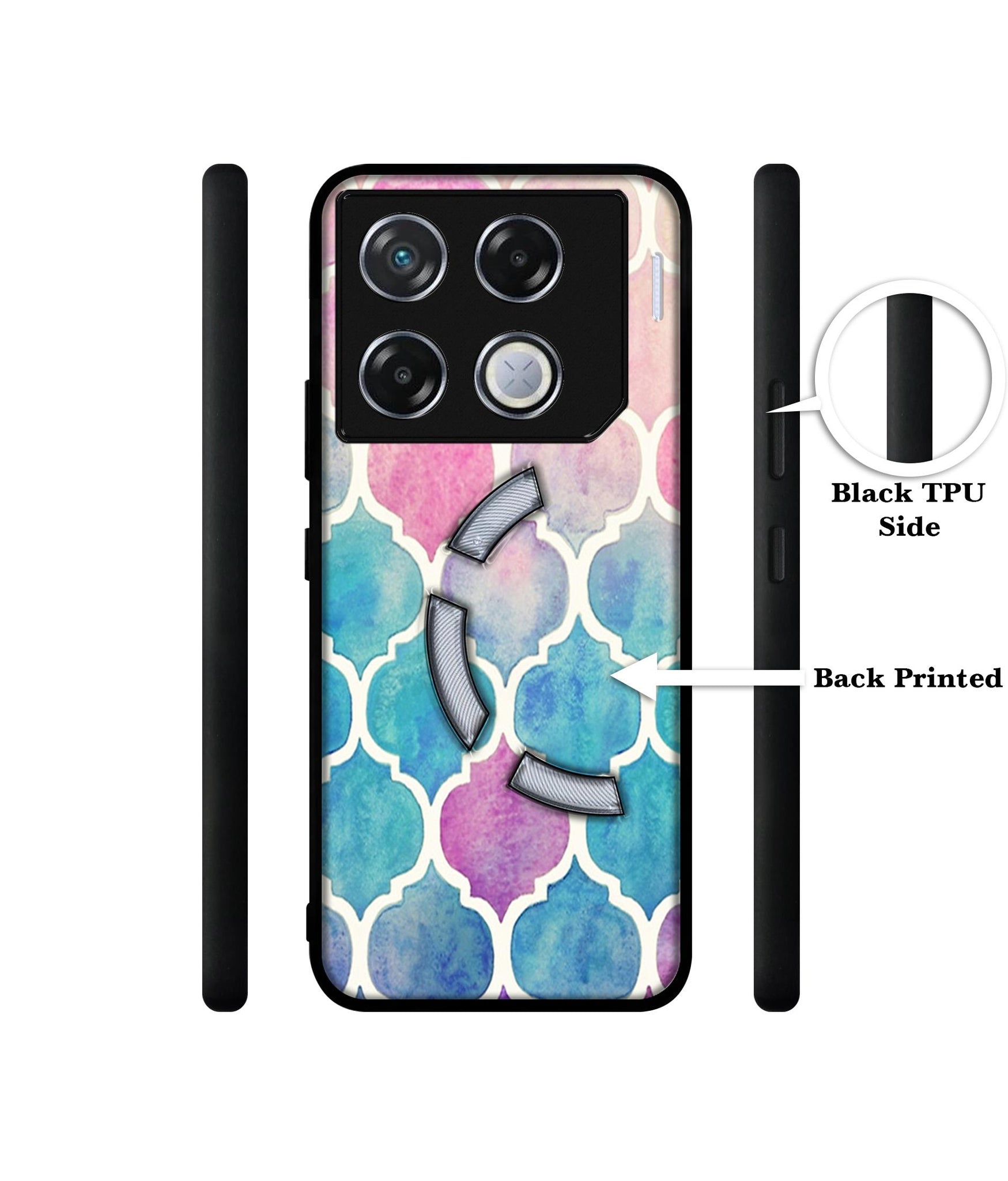 Patterns Art Designer 2D Printed Back Case Cover for Infinix GT 20 Pro 5G