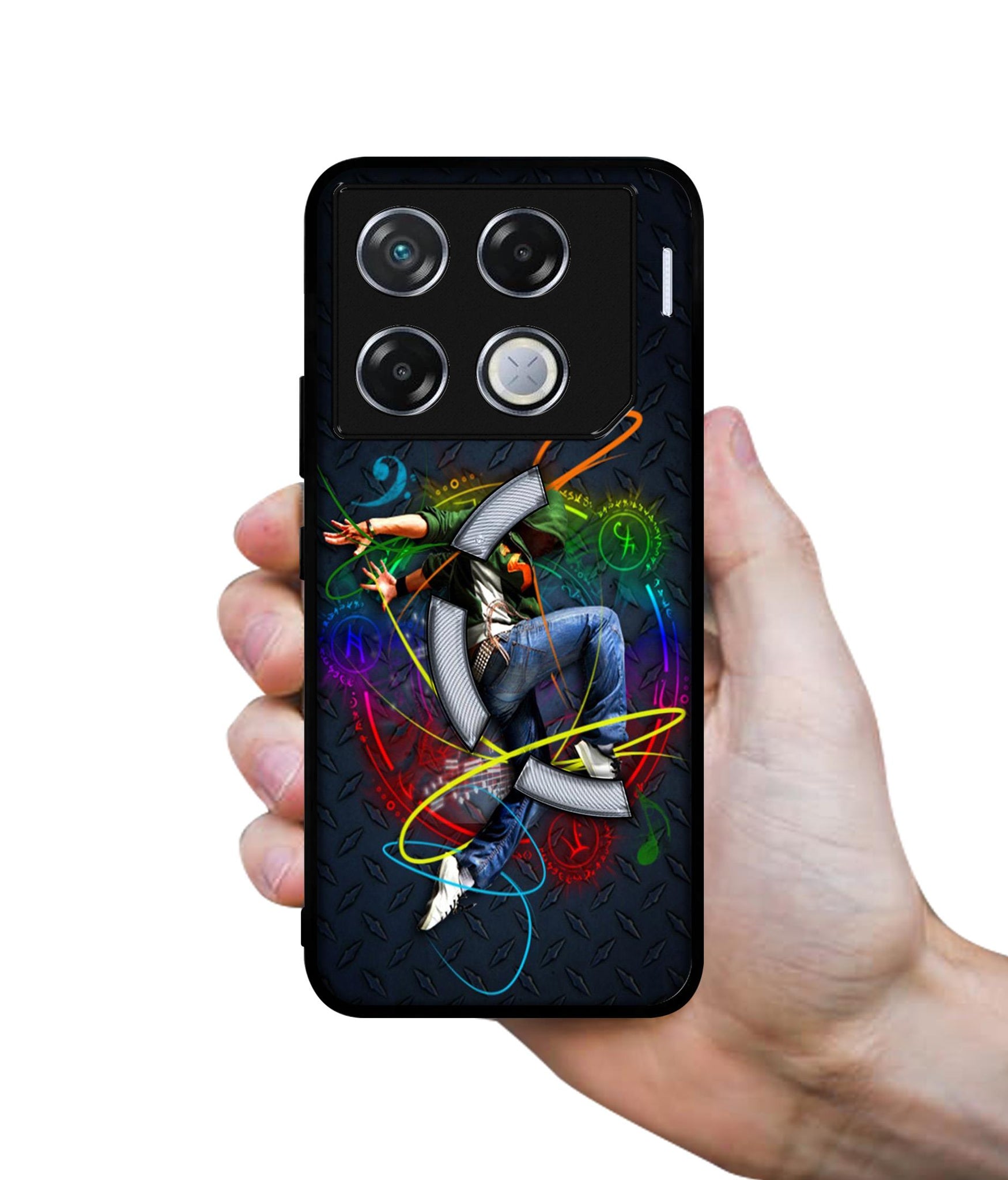 Boy With Music Designer 2D Printed Back Case Cover for Infinix GT 20 Pro 5G