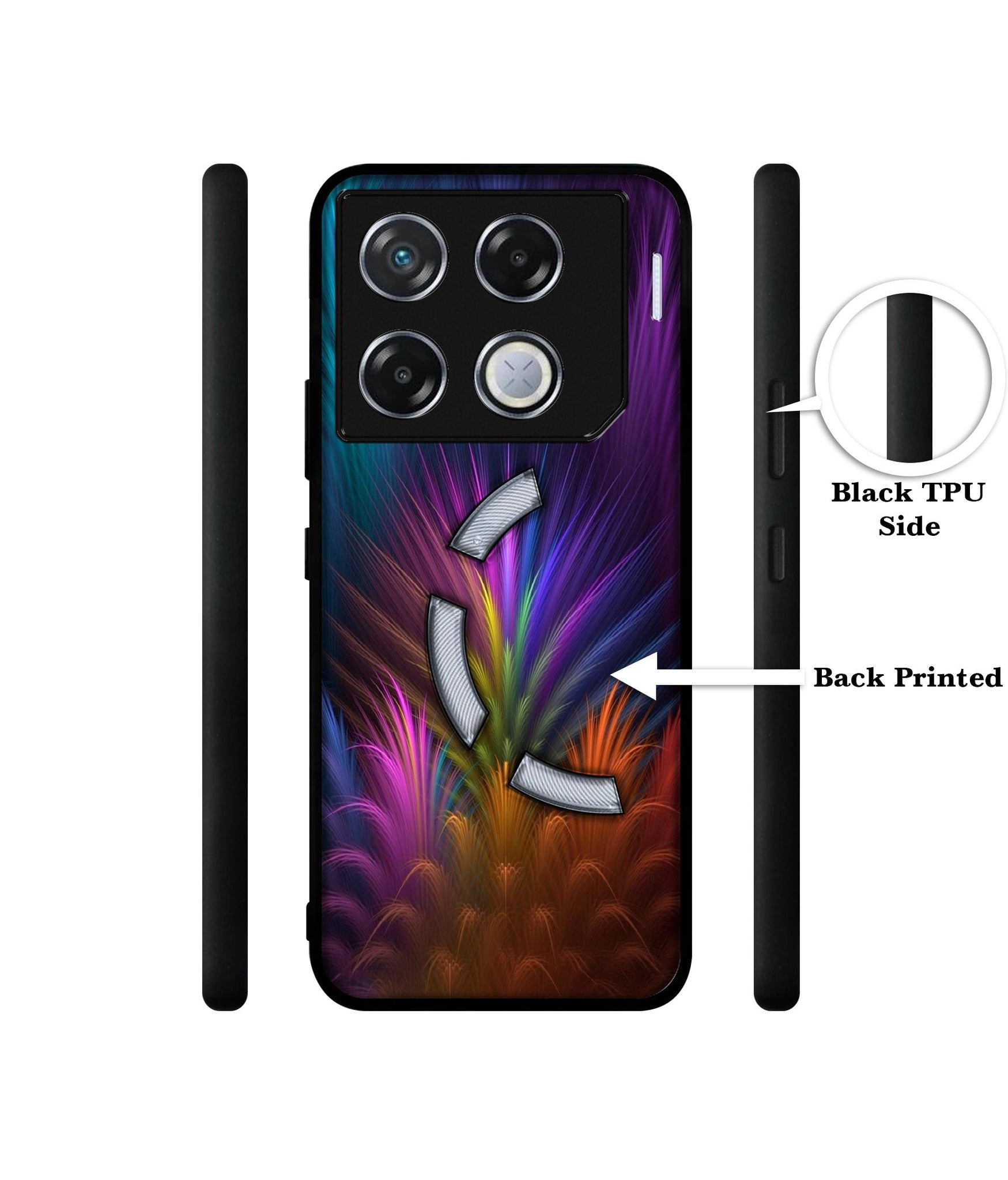 Multicoloured Designer 2D Printed Back Case Cover for Infinix GT 20 Pro 5G