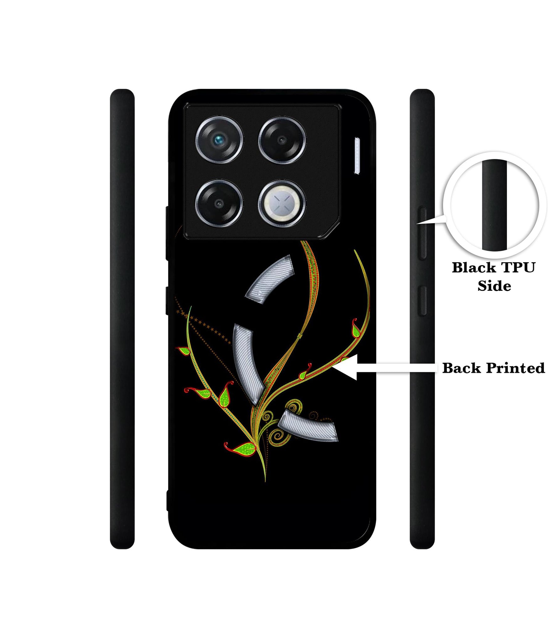 Yellow Pattern Designer 2D Printed Back Case Cover for Infinix GT 20 Pro 5G