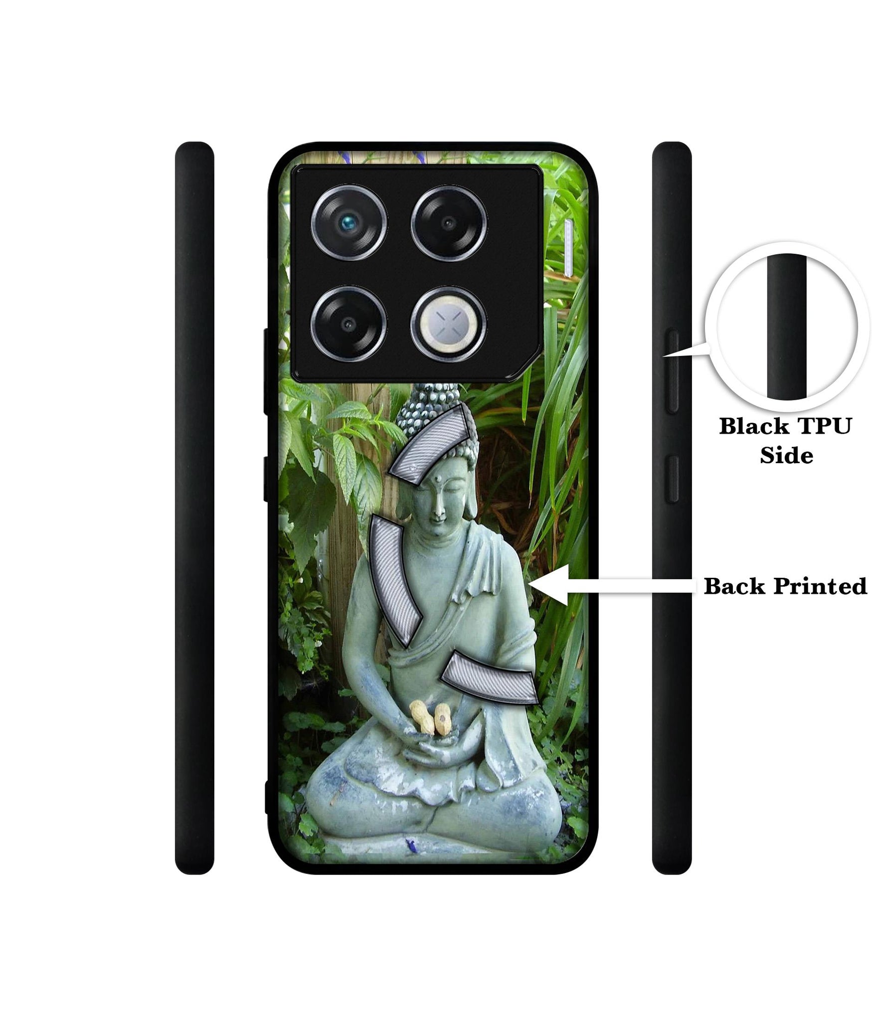 Buddhism Designer 2D Printed Back Case Cover for Infinix GT 20 Pro 5G