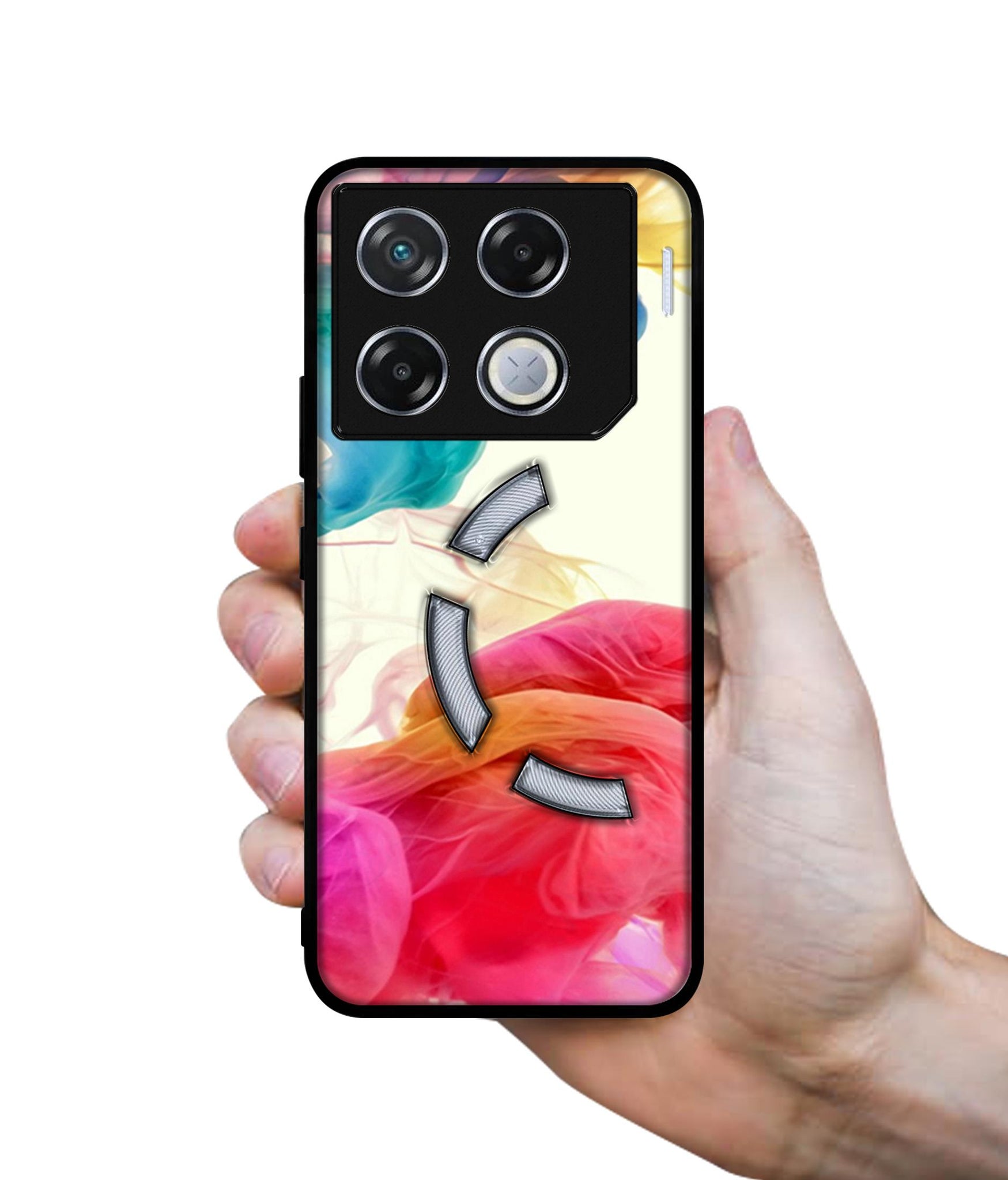 Colored Smoke Designer 2D Printed Back Case Cover for Infinix GT 20 Pro 5G