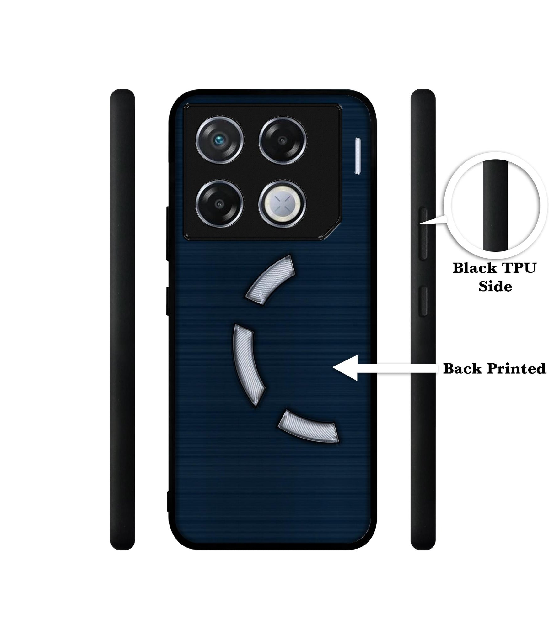 Blue Line Designer 2D Printed Back Case Cover for Infinix GT 20 Pro 5G