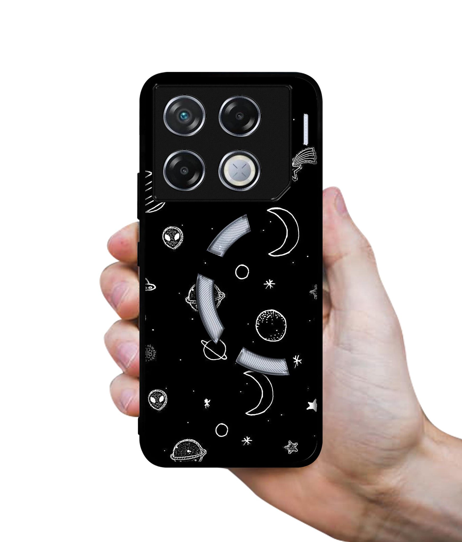 Space Stars Universe Designer 2D Printed Back Case Cover for Infinix GT 20 Pro 5G