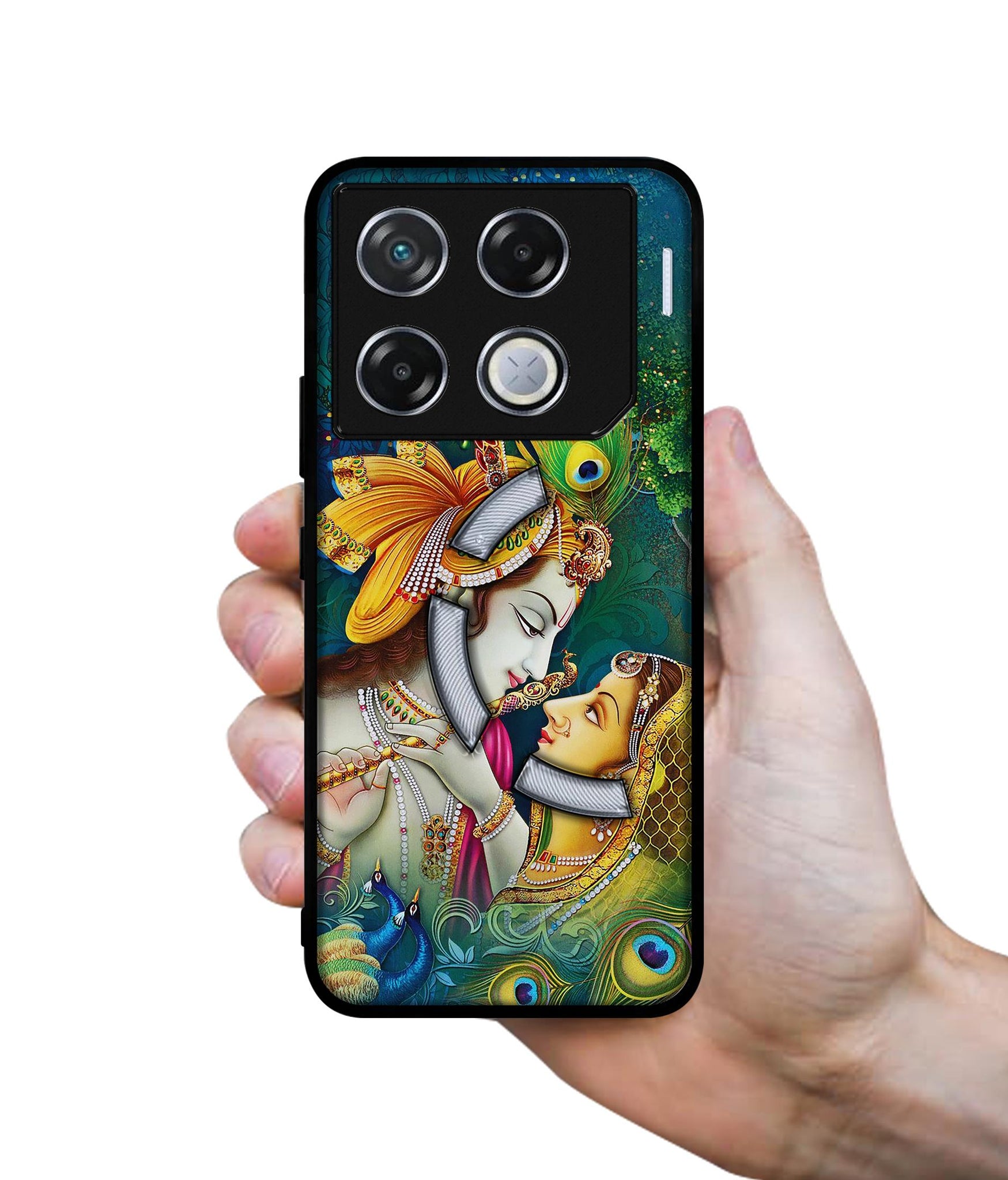 Radha Kishan Love Designer 2D Printed Back Case Cover for Infinix GT 20 Pro 5G