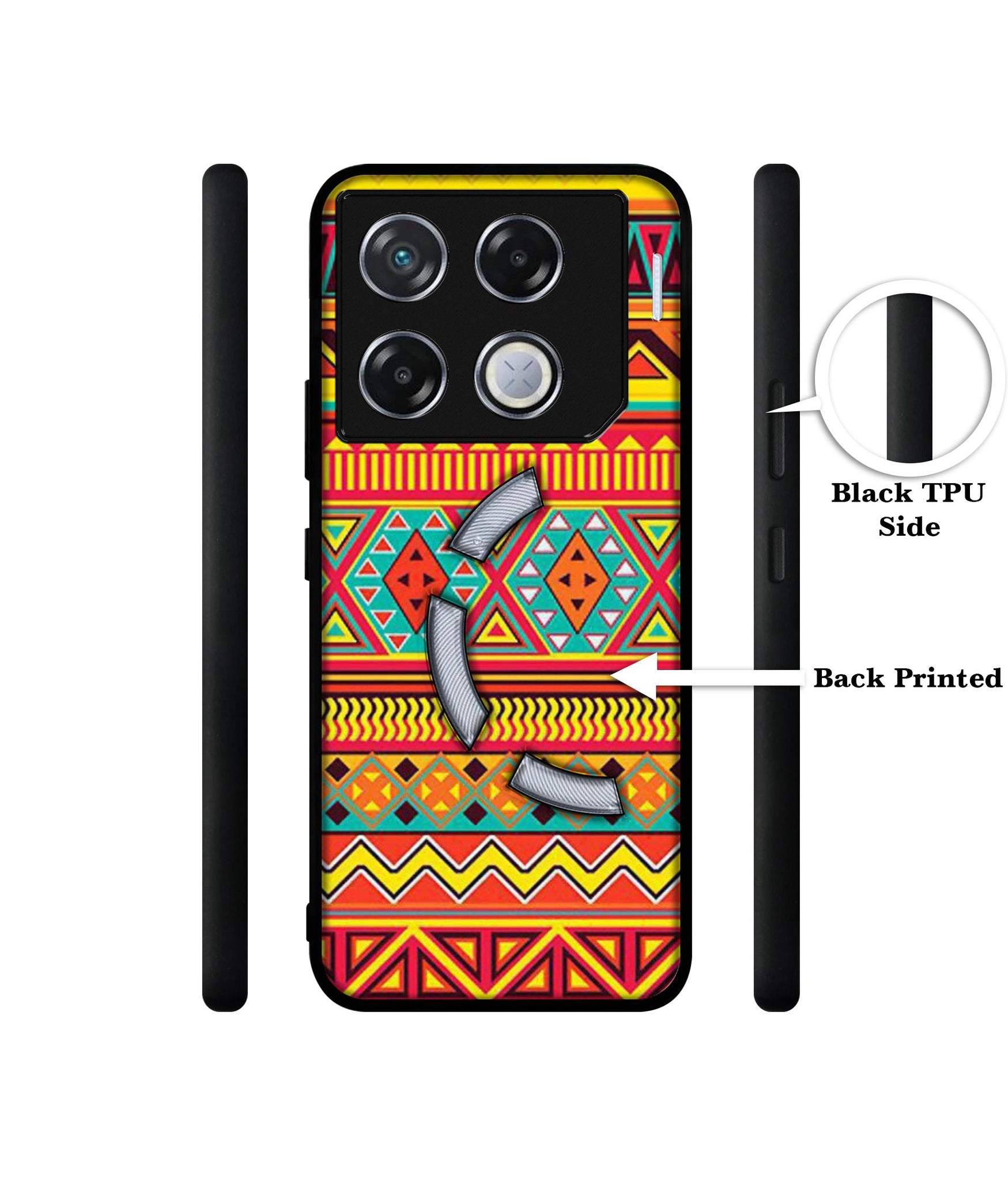 Artistic Rangoli Designer 2D Printed Back Case Cover for Infinix GT 20 Pro 5G