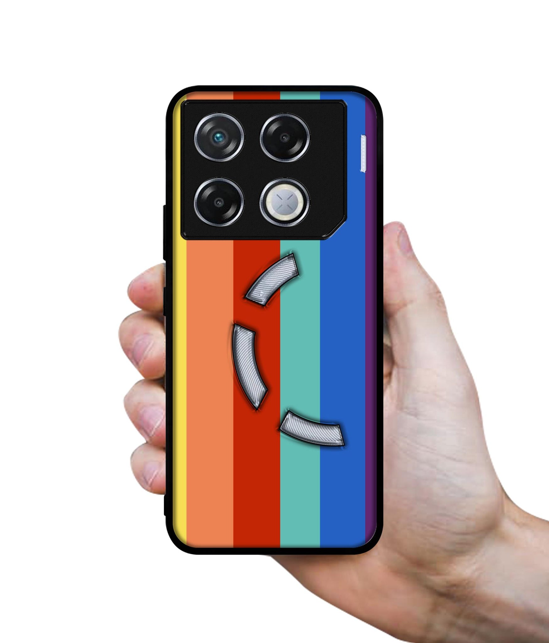 Rainbow Colors Designer 2D Printed Back Case Cover for Infinix GT 20 Pro 5G
