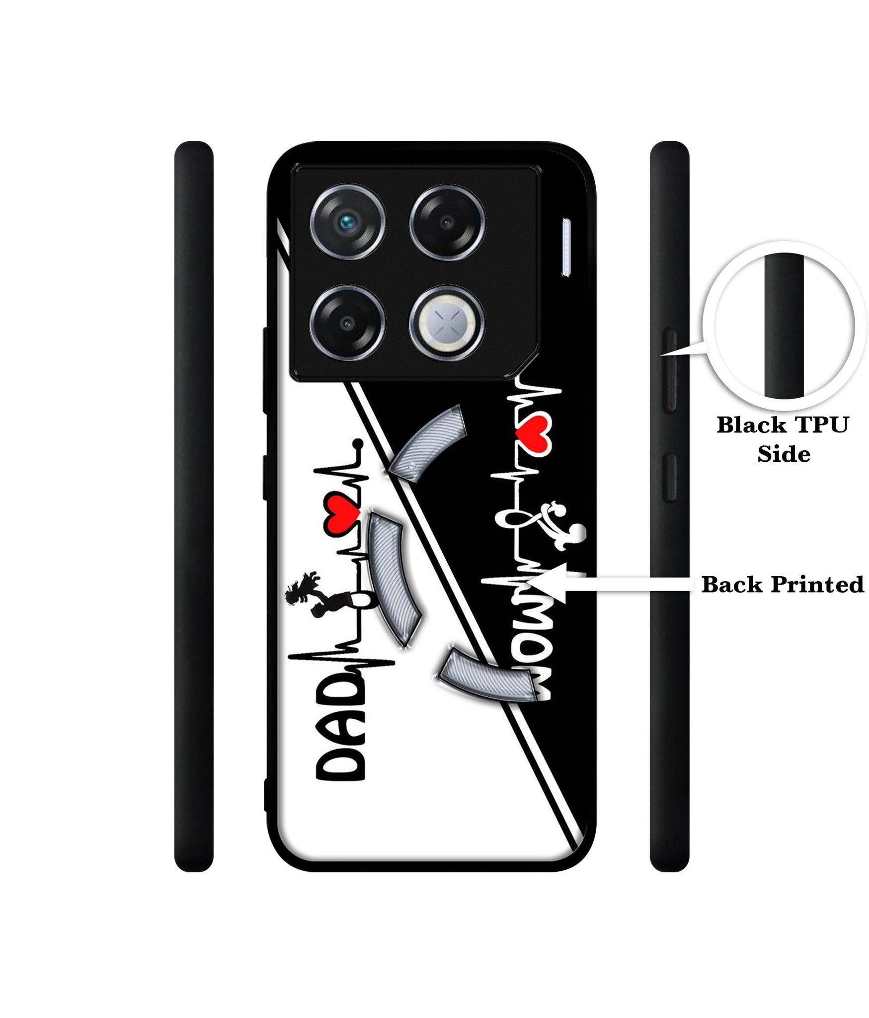 Mom and Dad Lover Designer 2D Printed Back Case Cover for Infinix GT 20 Pro 5G