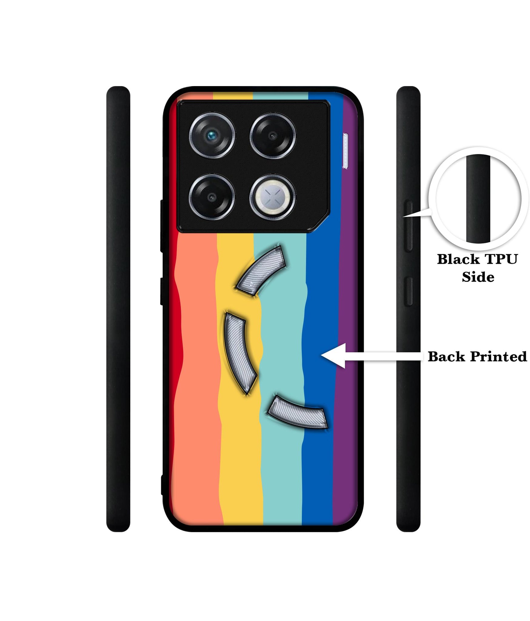 Rainbow Designer 2D Printed Back Case Cover for Infinix GT 20 Pro 5G