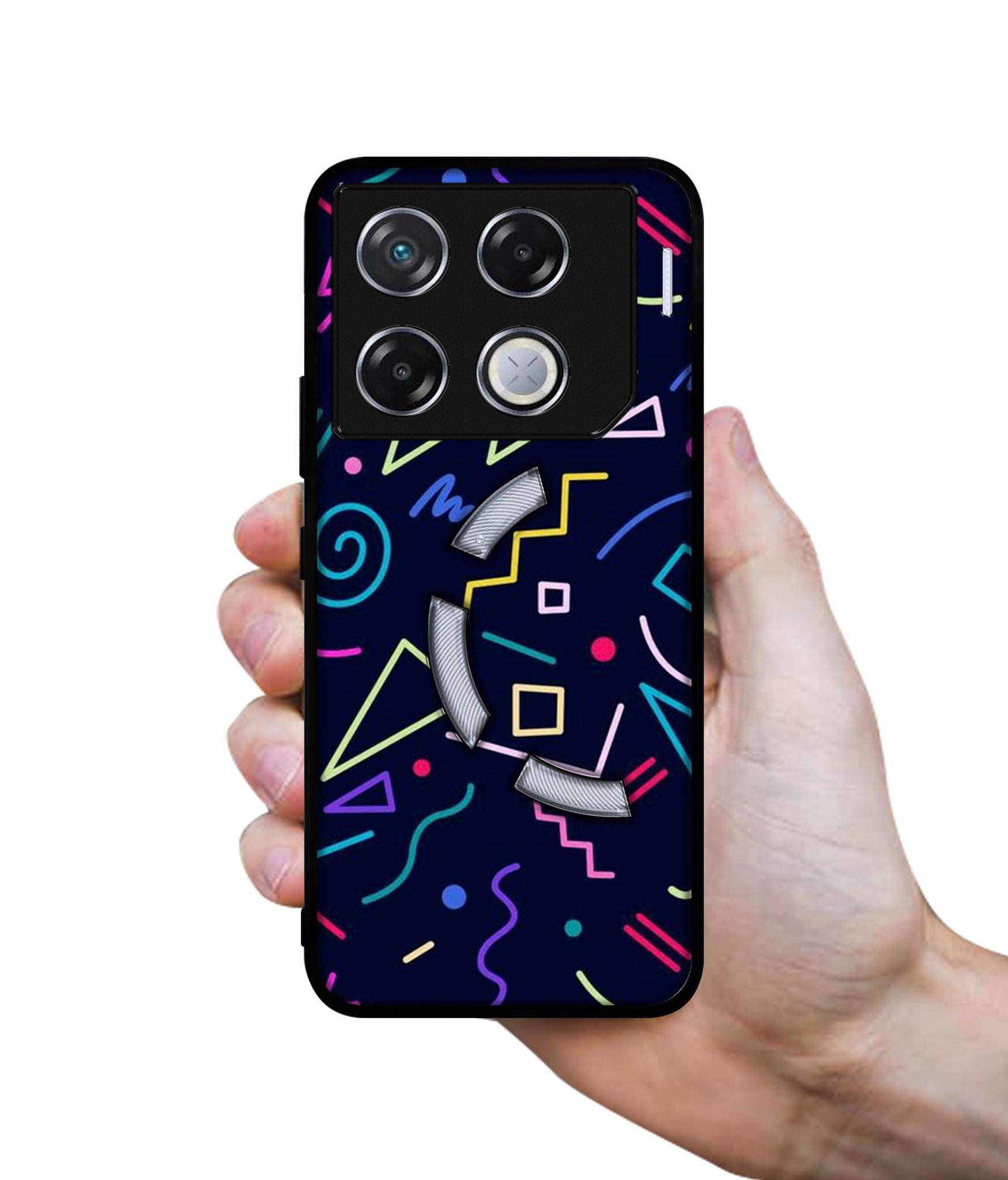 Retro Abstract Designer 2D Printed Back Case Cover for Infinix GT 20 Pro 5G