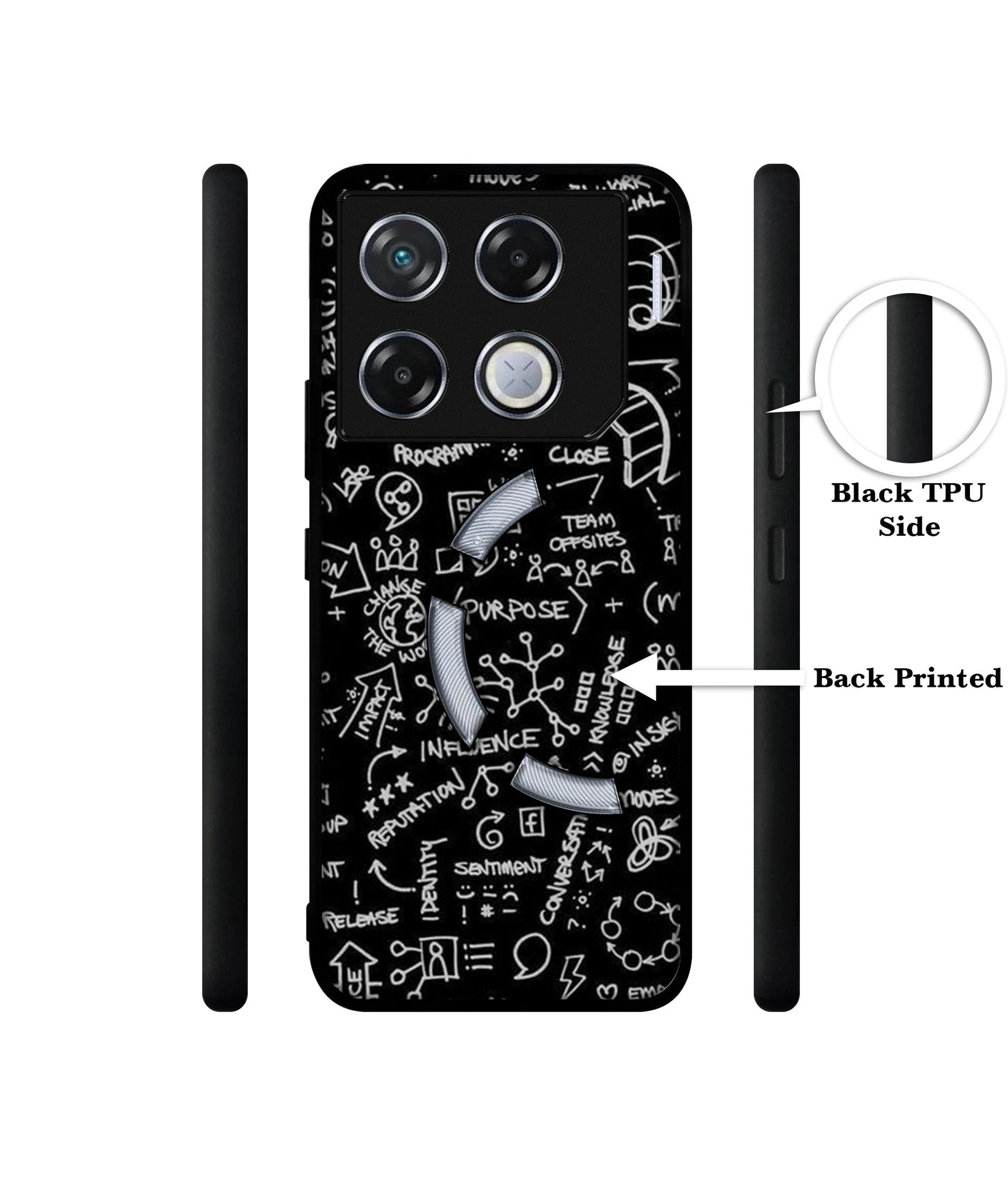 Formulas Designer 2D Printed Back Case Cover for Infinix GT 20 Pro 5G