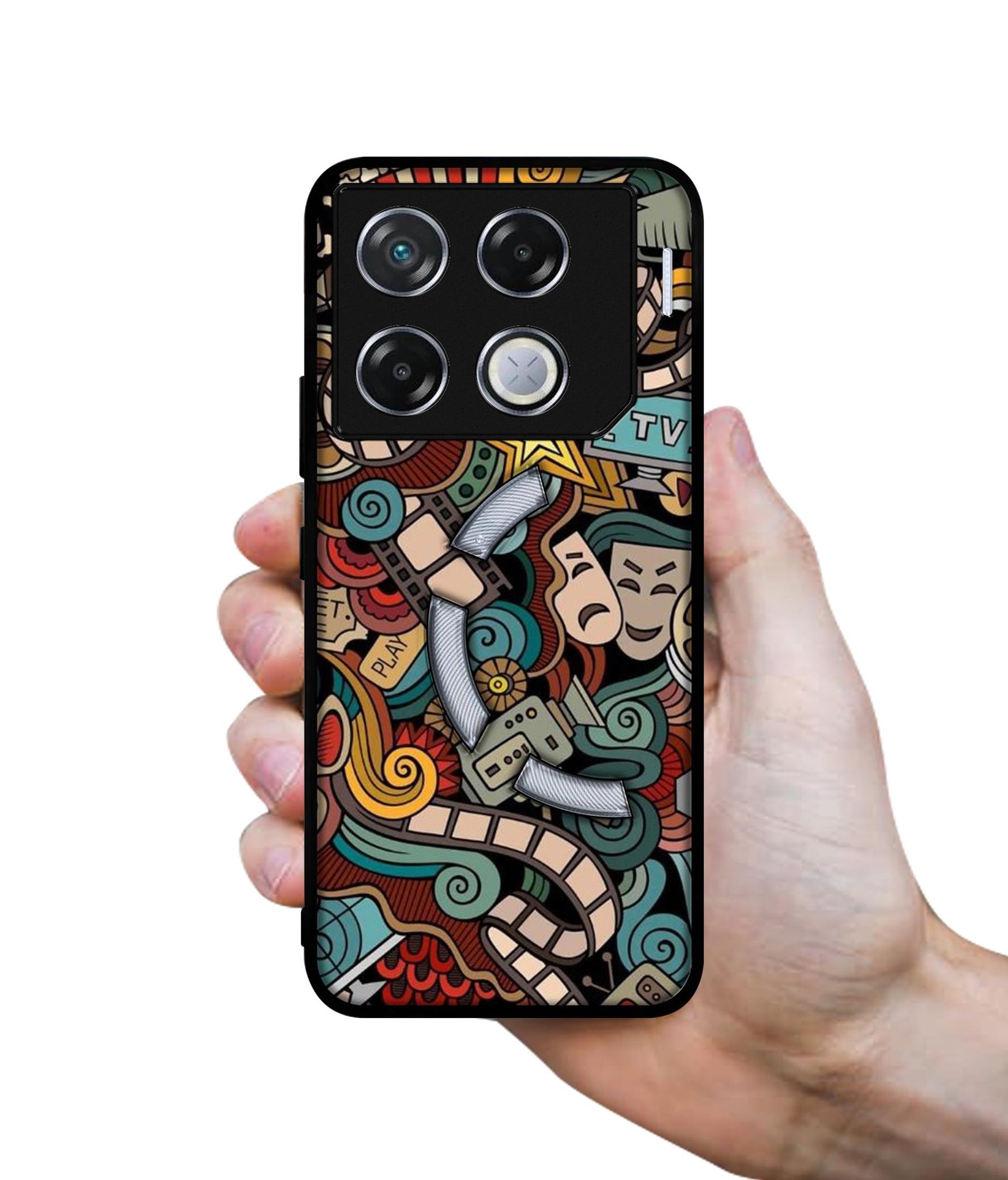 Movies Designer 2D Printed Back Case Cover for Infinix GT 20 Pro 5G