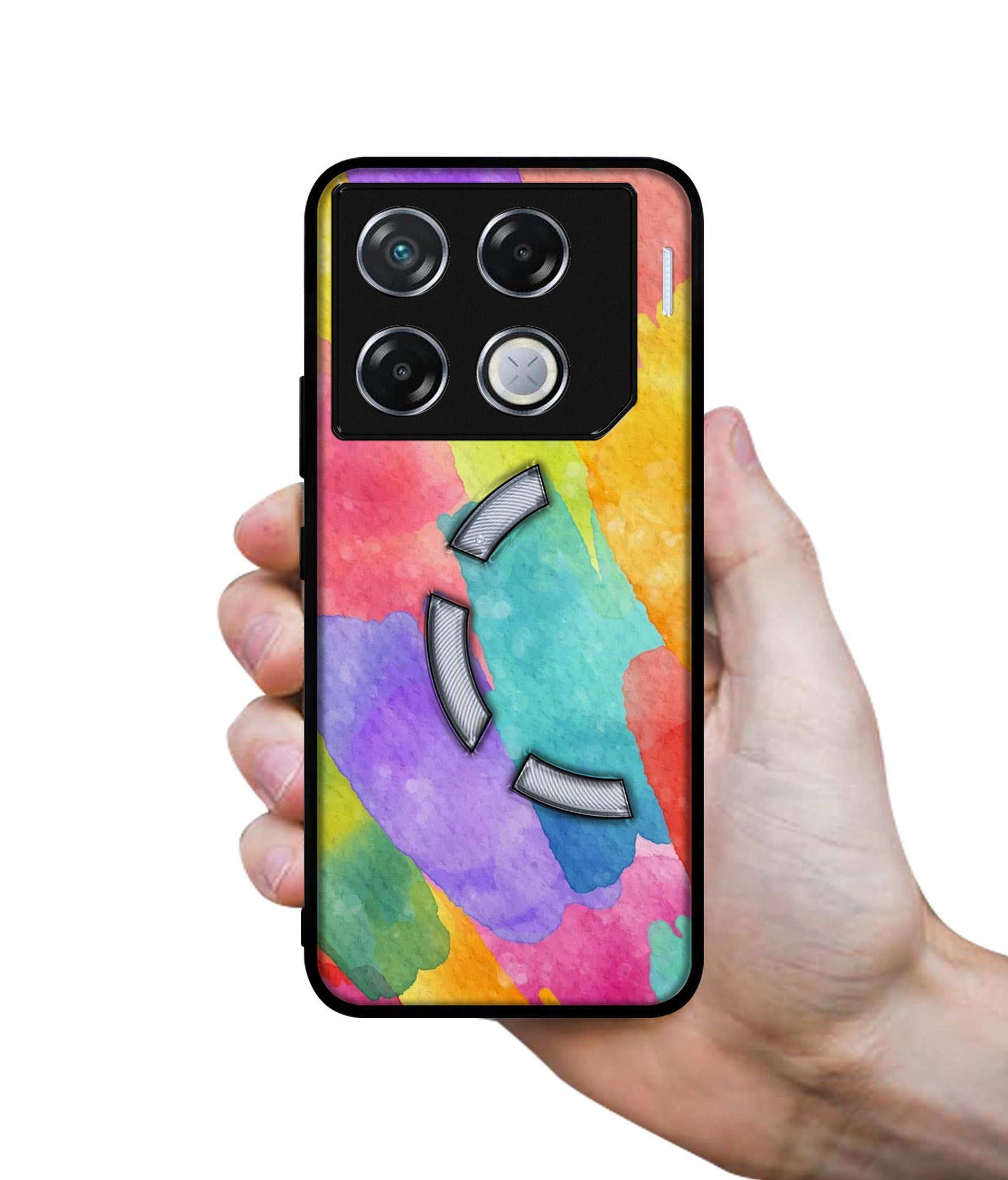 Water Paint Colorful Abstract Designer 2D Printed Back Case Cover for Infinix GT 20 Pro 5G