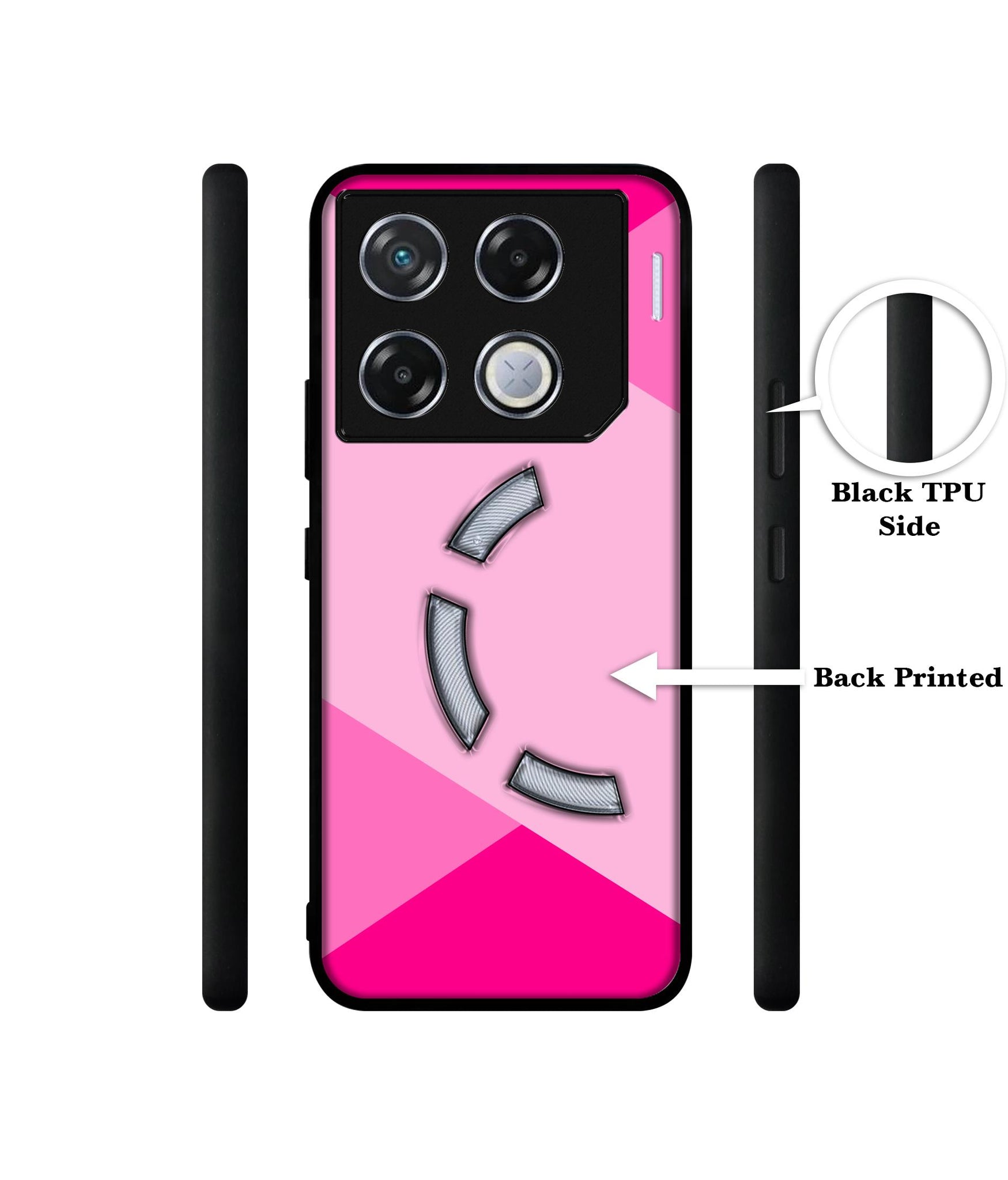 Pink Cross Vector Designer 2D Printed Back Case Cover for Infinix GT 20 Pro 5G