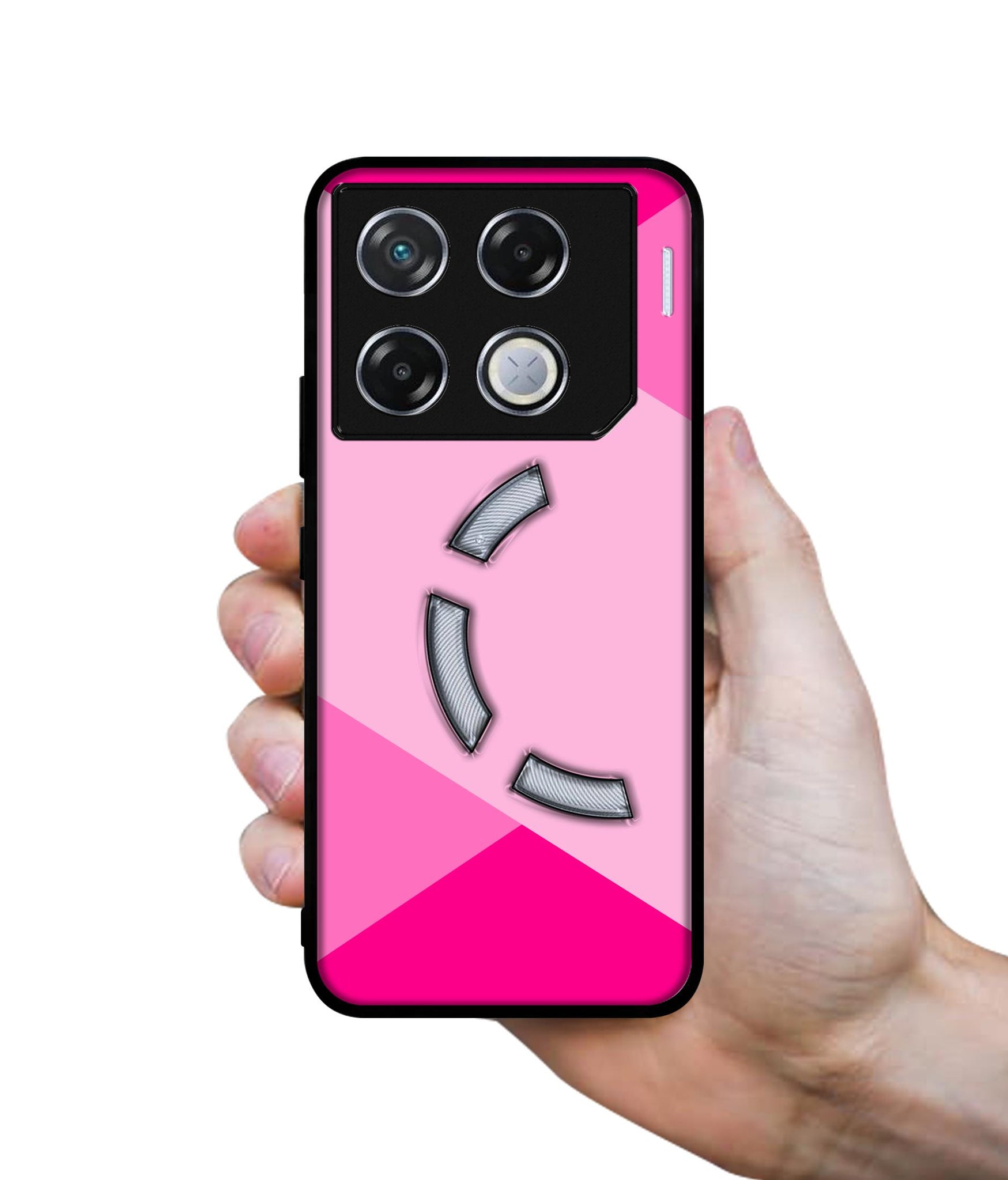 Pink Cross Vector Designer 2D Printed Back Case Cover for Infinix GT 20 Pro 5G