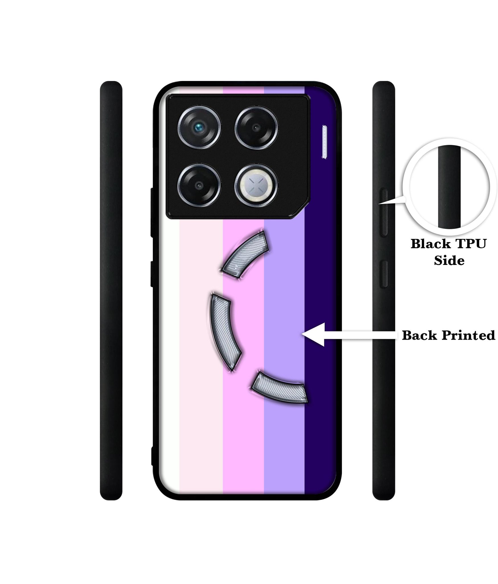 Pink and Purple Lines Designer 2D Printed Back Case Cover for Infinix GT 20 Pro 5G