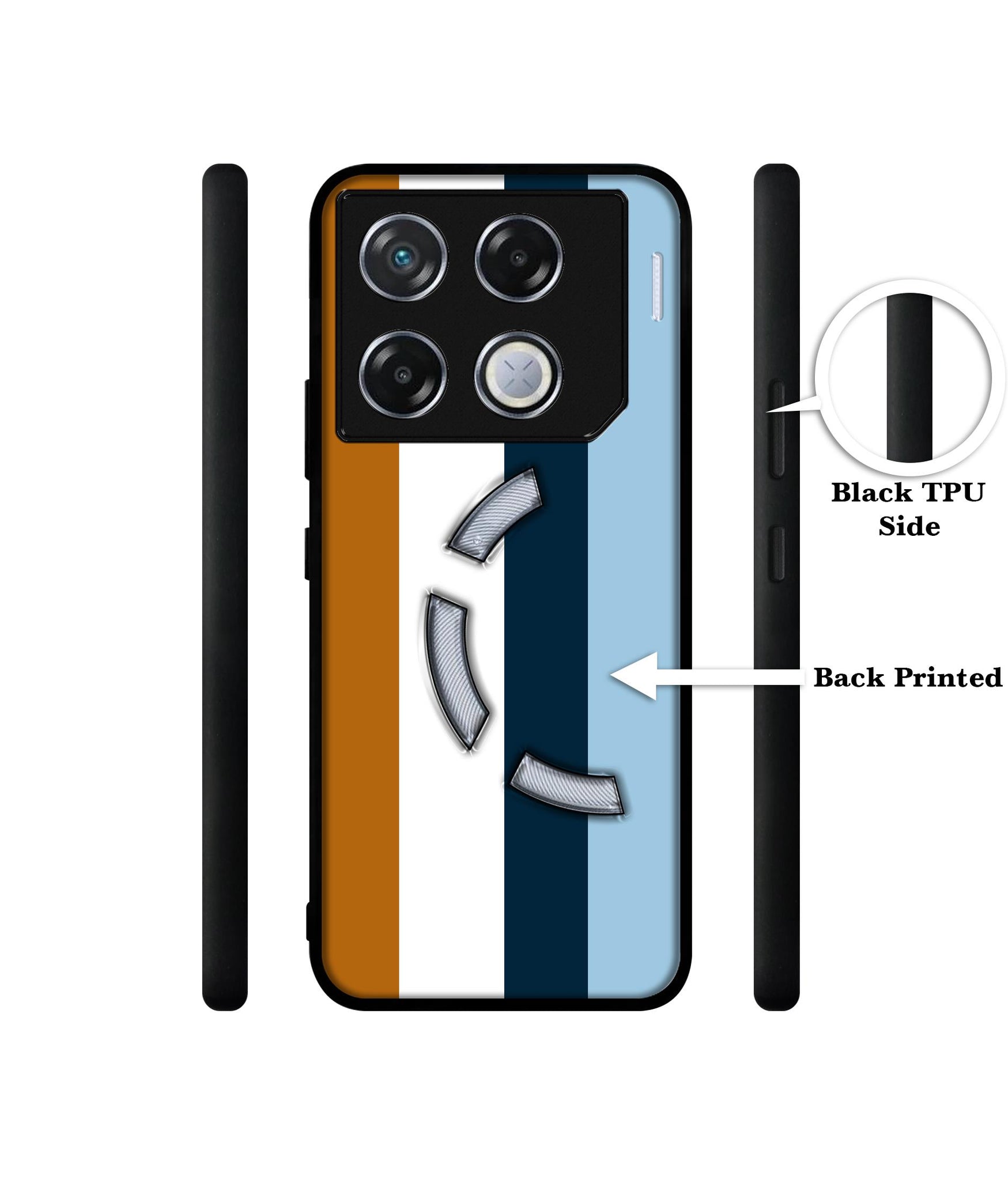 Color Stripes Designer 2D Printed Back Case Cover for Infinix GT 20 Pro 5G