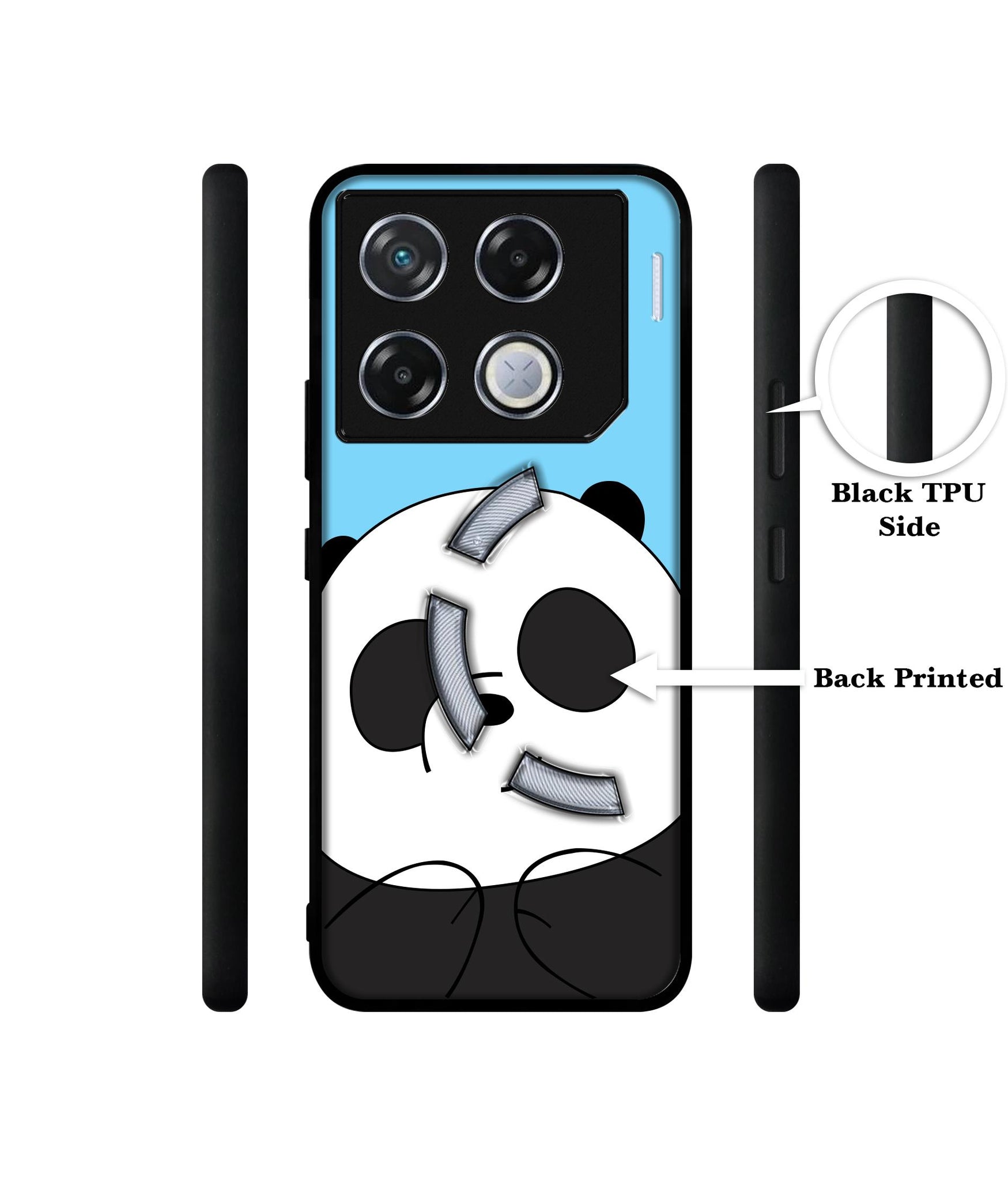 Cute Panda Designer 2D Printed Back Case Cover for Infinix GT 20 Pro 5G
