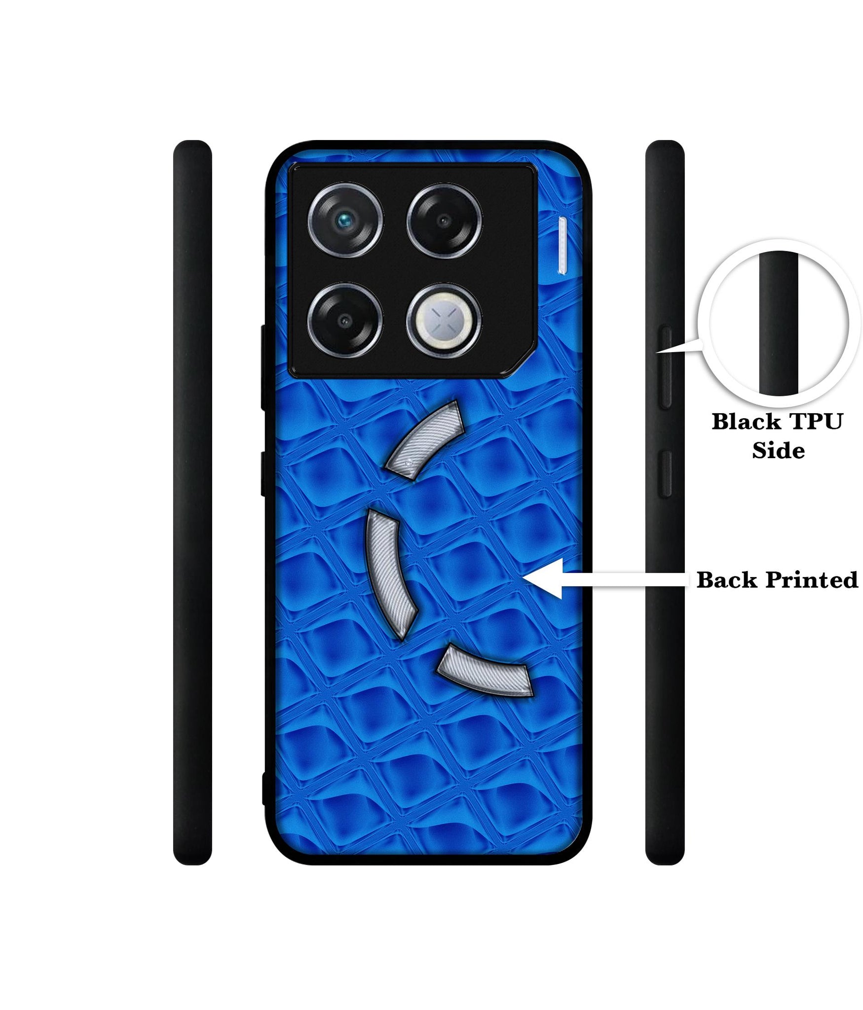 Blue Diamond Designer 2D Printed Back Case Cover for Infinix GT 20 Pro 5G