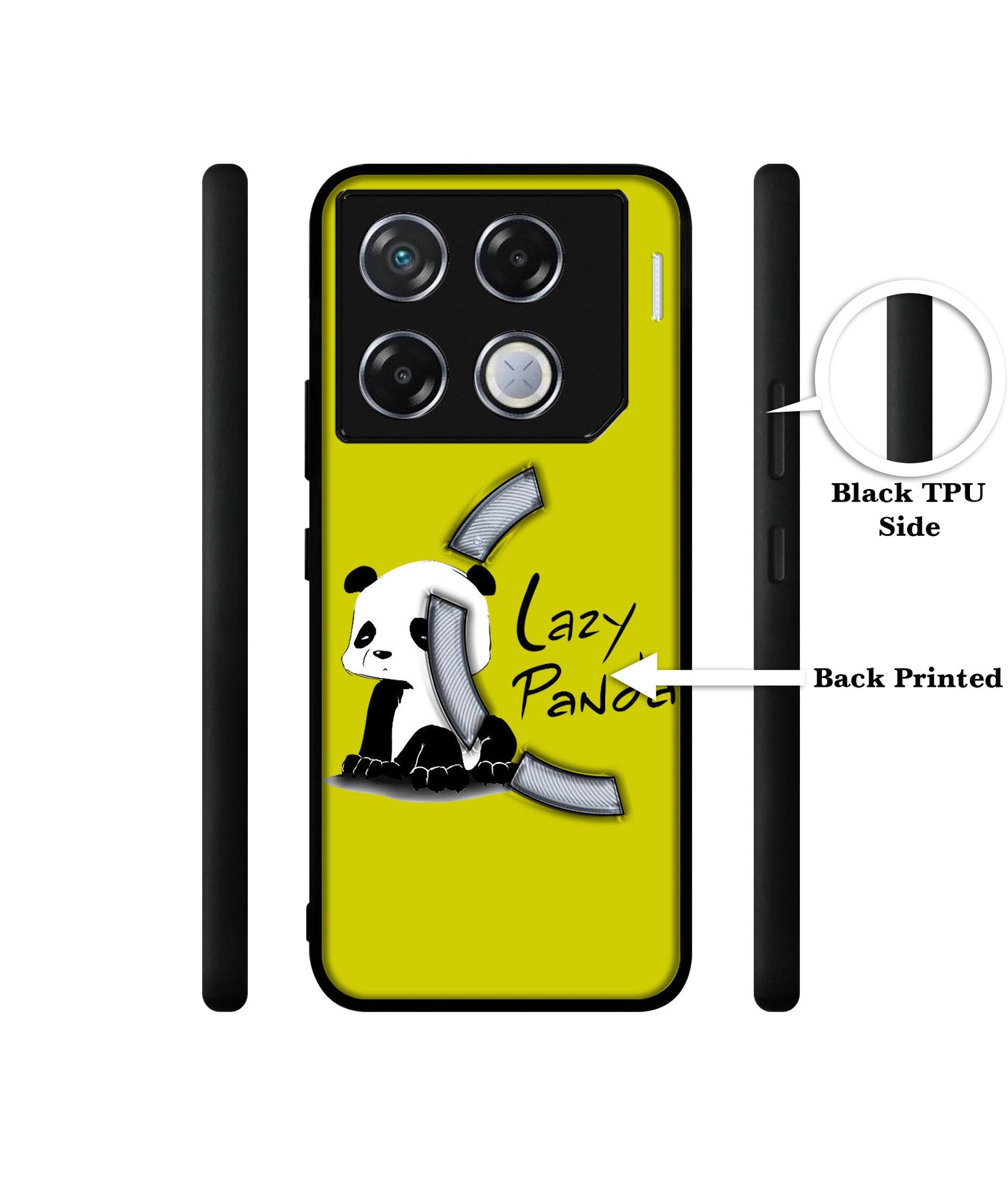 Lazy Panda Designer 2D Printed Back Case Cover for Infinix GT 20 Pro 5G