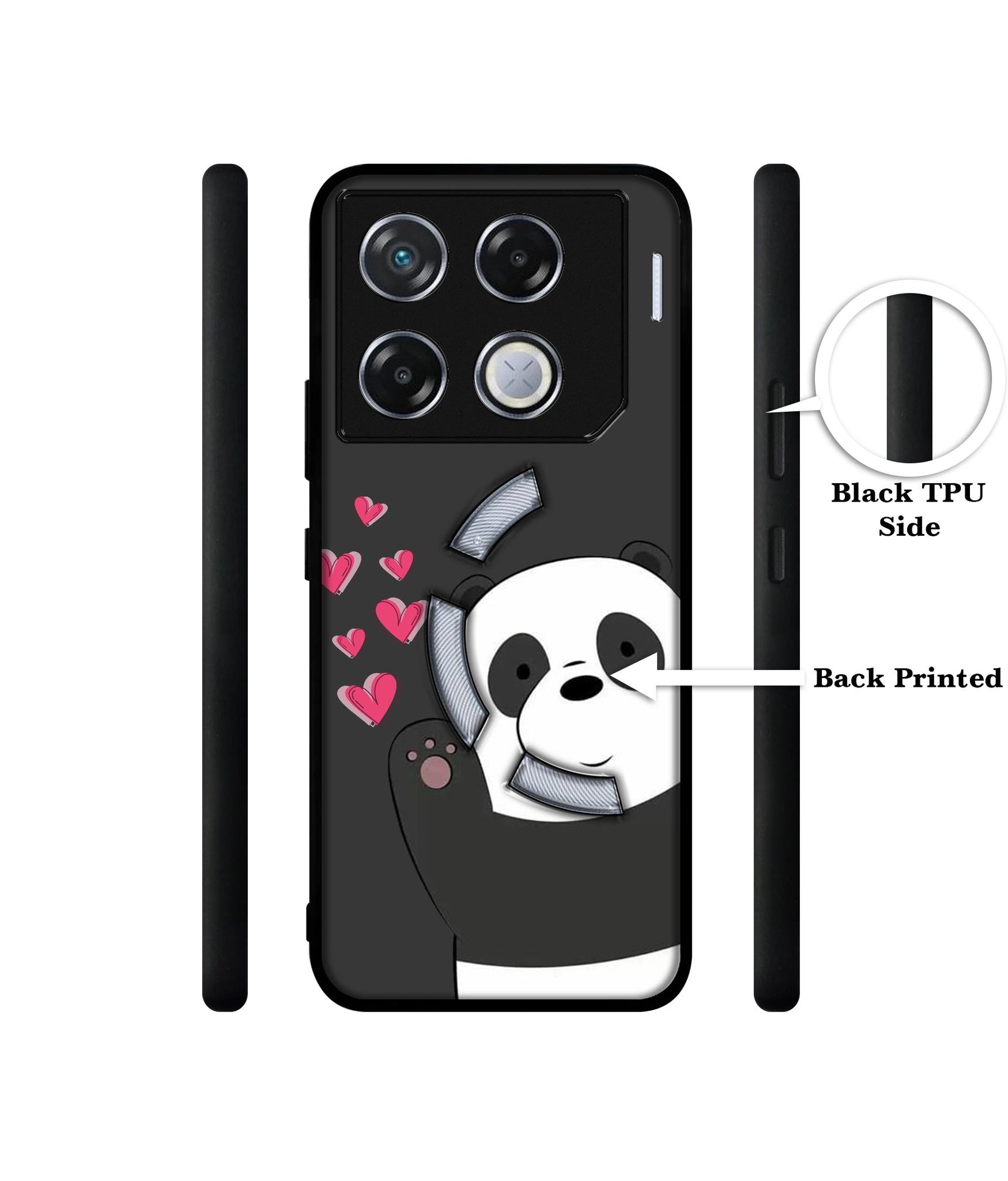 Love Panda Designer 2D Printed Back Case Cover for Infinix GT 20 Pro 5G