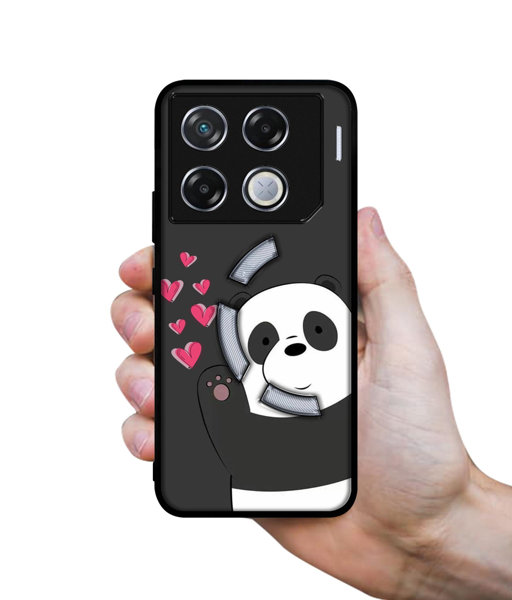 Love Panda Designer 2D Printed Back Case Cover for Infinix GT 20 Pro 5G