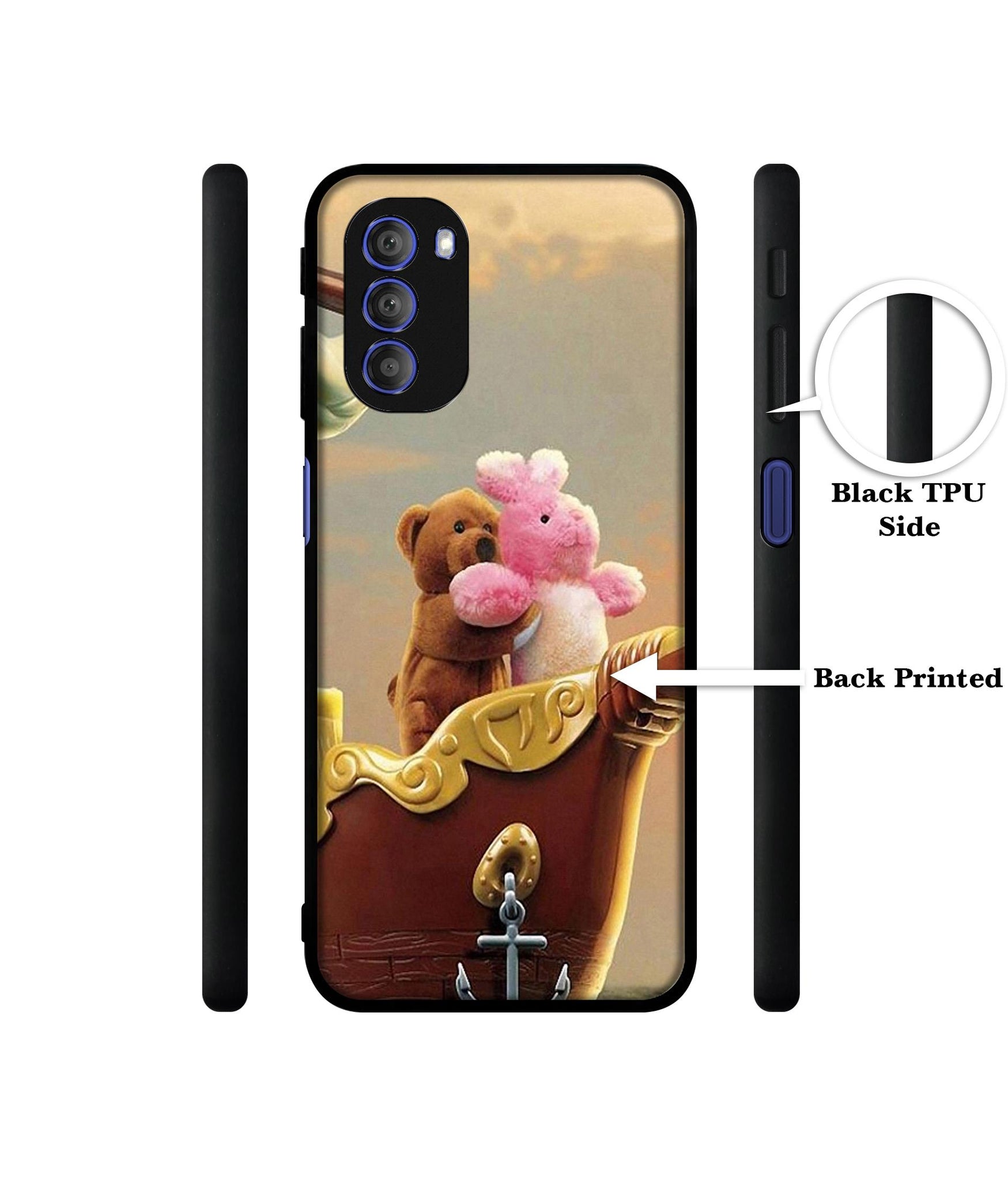 Funny Titanic Designer 2D Printed Back Case Cover for Motorola Moto G51 5G