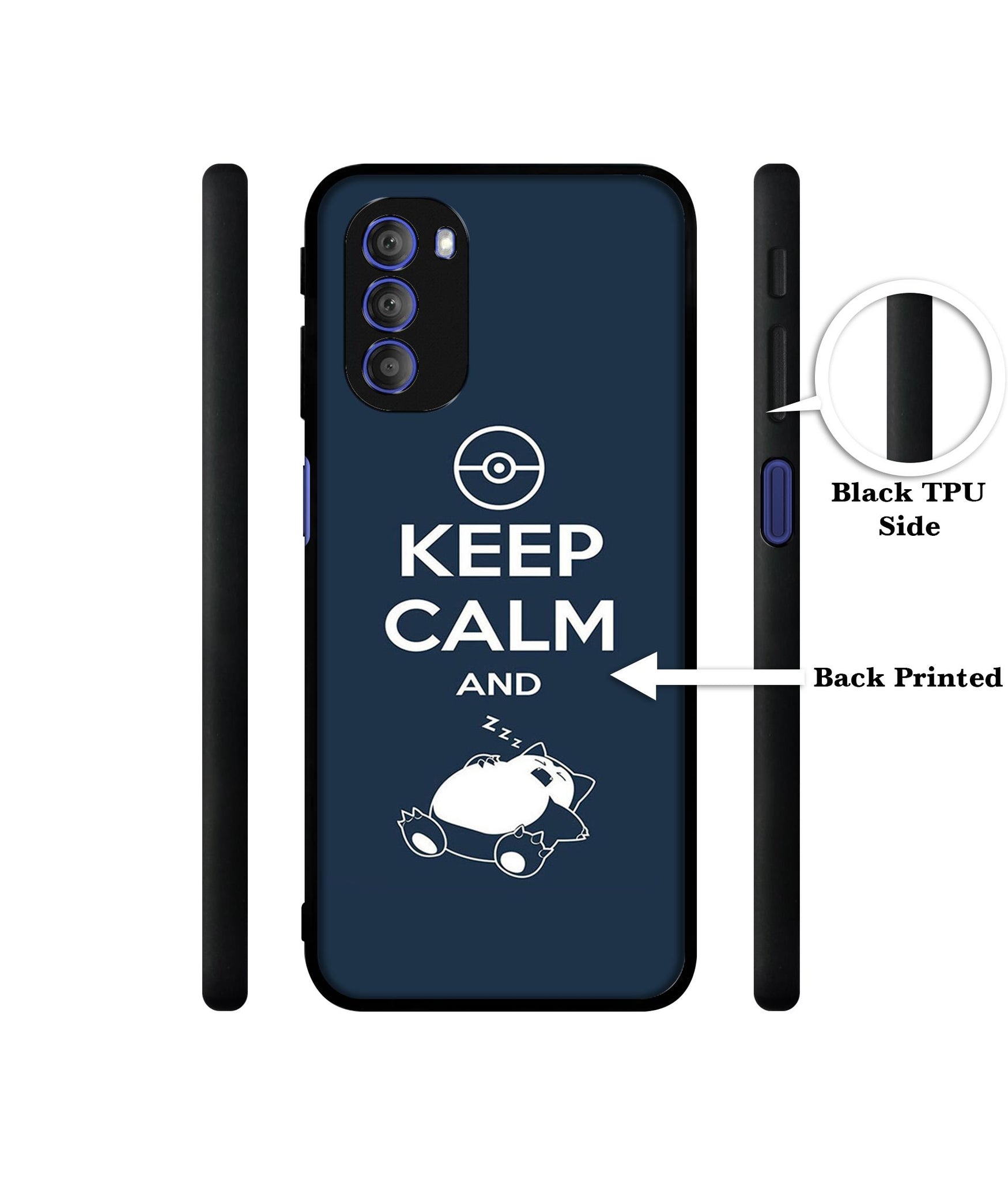 Sleep Pattern Designer 2D Printed Back Case Cover for Motorola Moto G51 5G