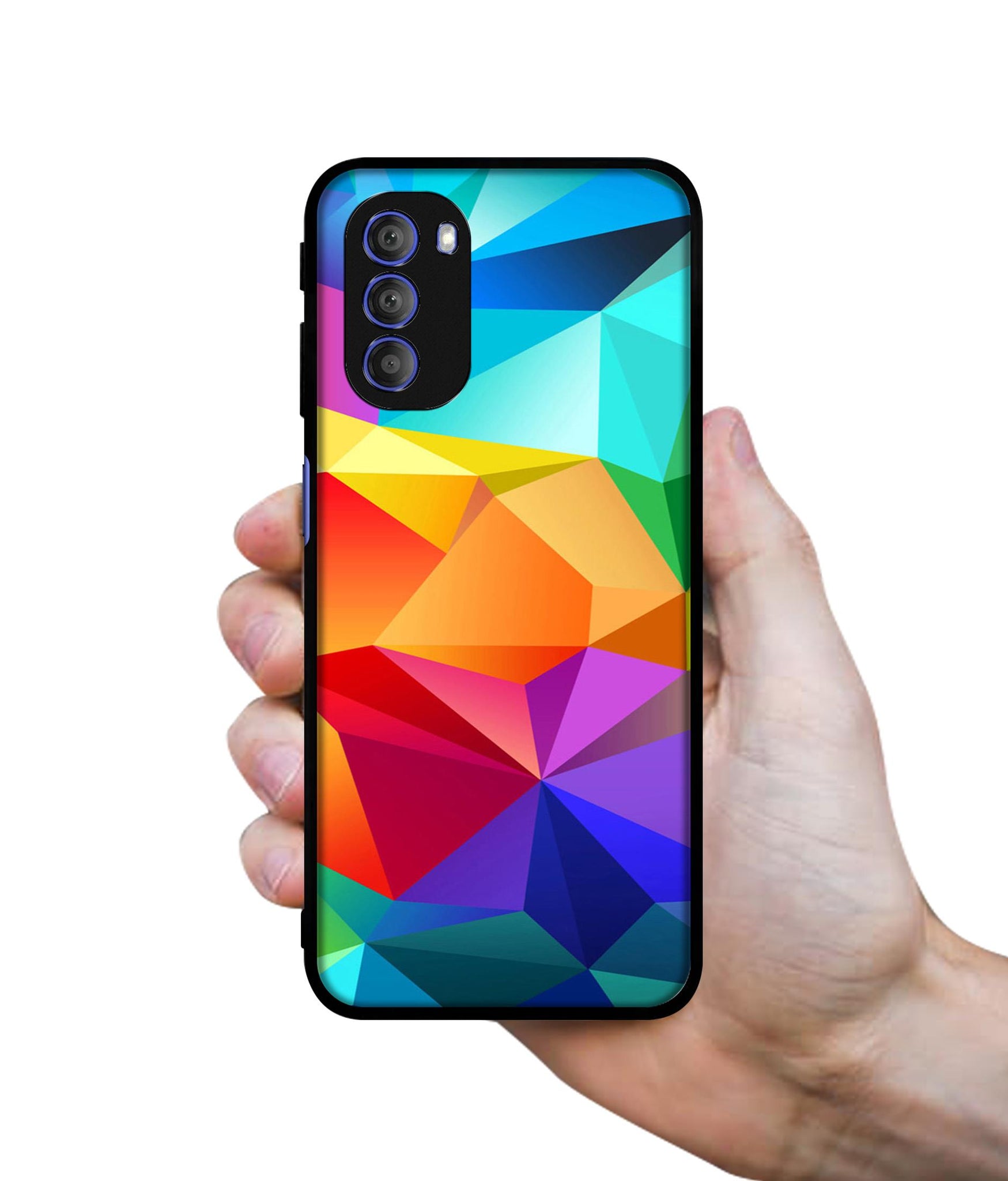 Colorful Pattern Designer 2D Printed Back Case Cover for Motorola Moto G51 5G