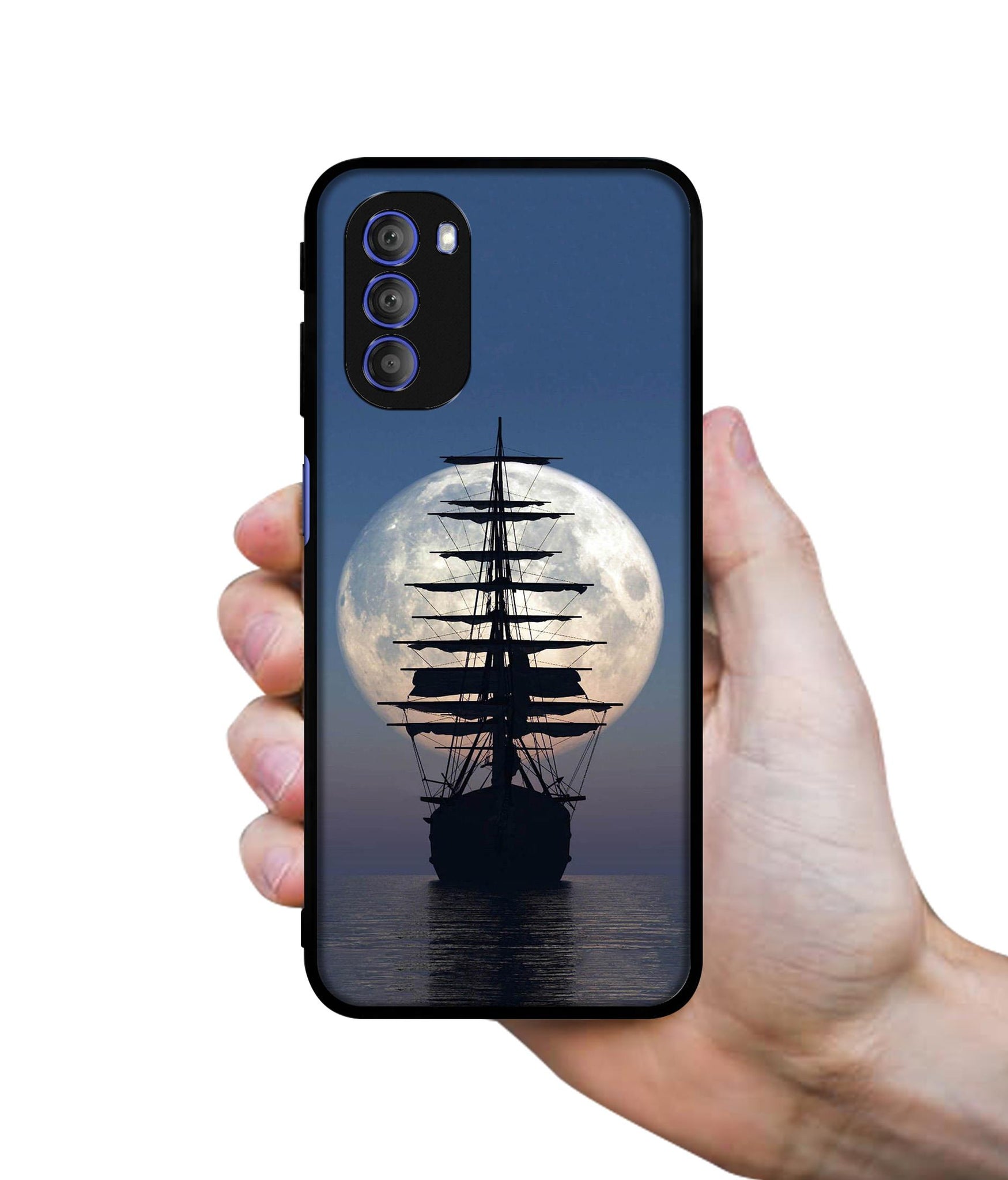 Sea Sunset Designer 2D Printed Back Case Cover for Motorola Moto G51 5G