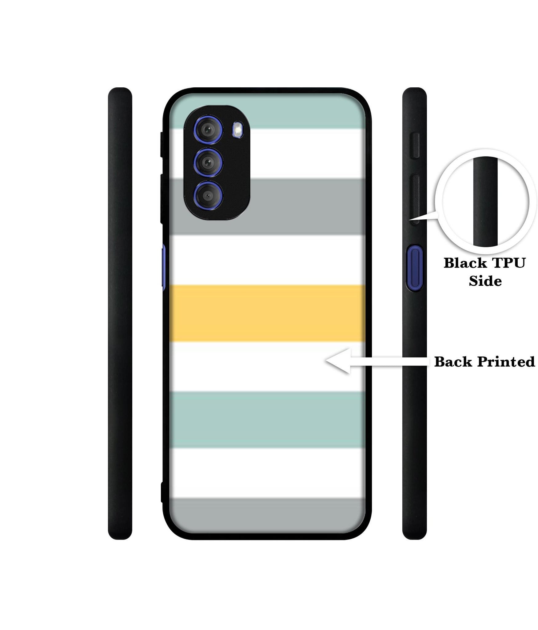 Line Texture Designer 2D Printed Back Case Cover for Motorola Moto G51 5G
