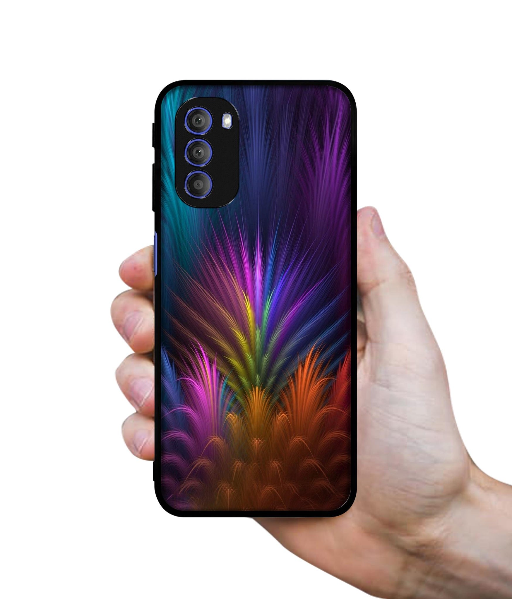 Multicoloured Designer 2D Printed Back Case Cover for Motorola Moto G51 5G