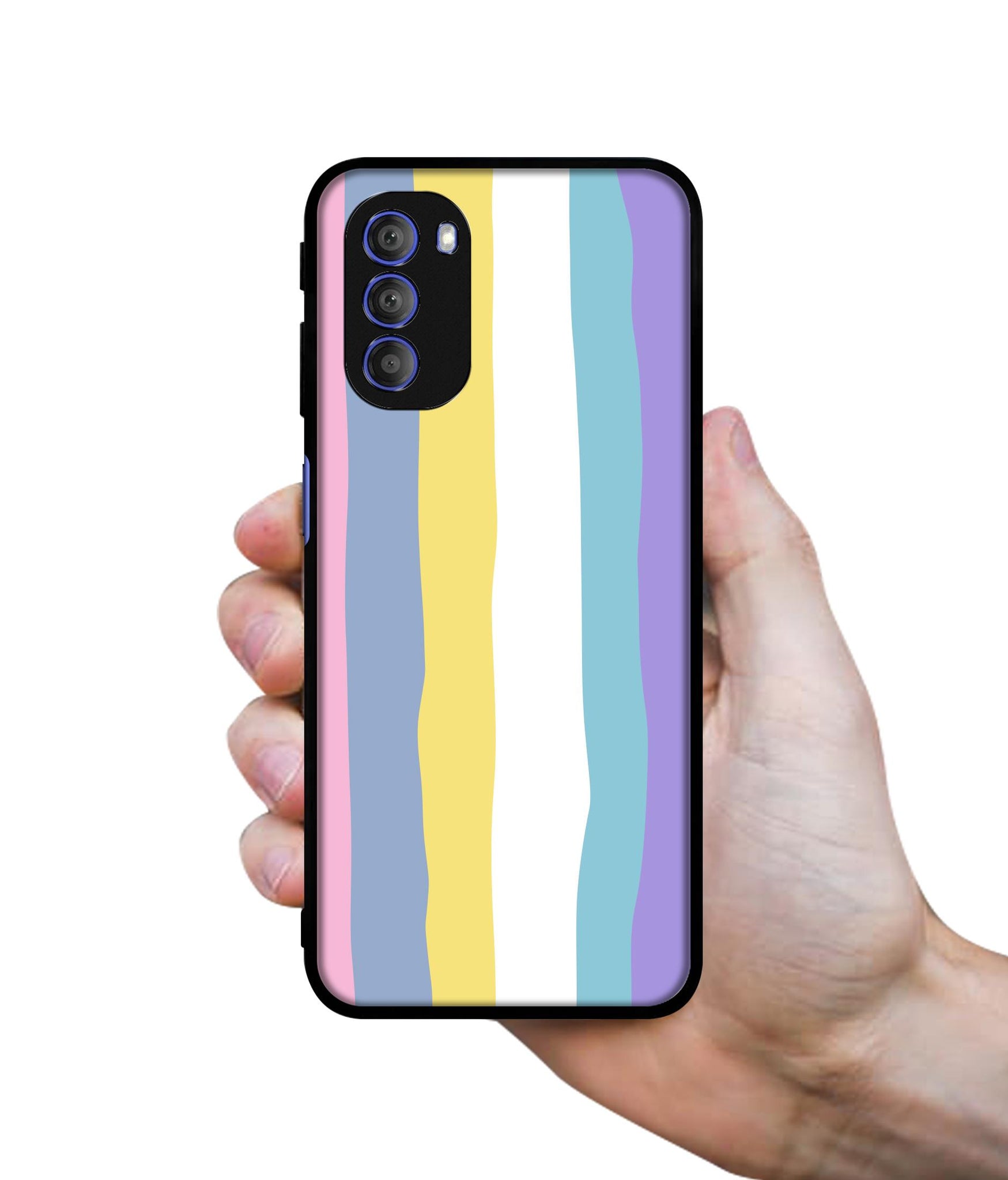 Beautiful Colors Designer 2D Printed Back Case Cover for Motorola Moto G51 5G