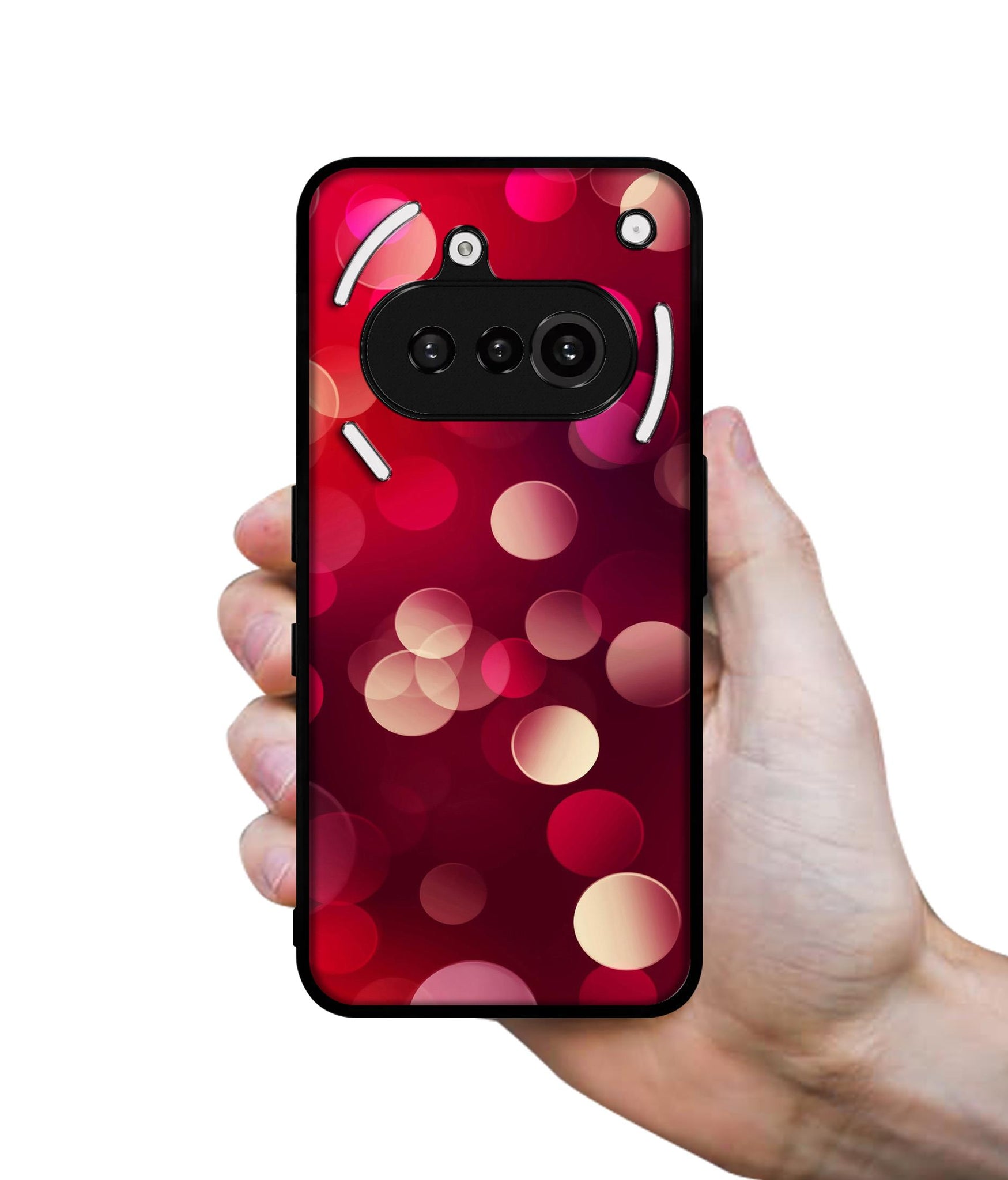 3D Circles Designer 2D Printed Back Case Cover for Nothing Phone (3a) 5G