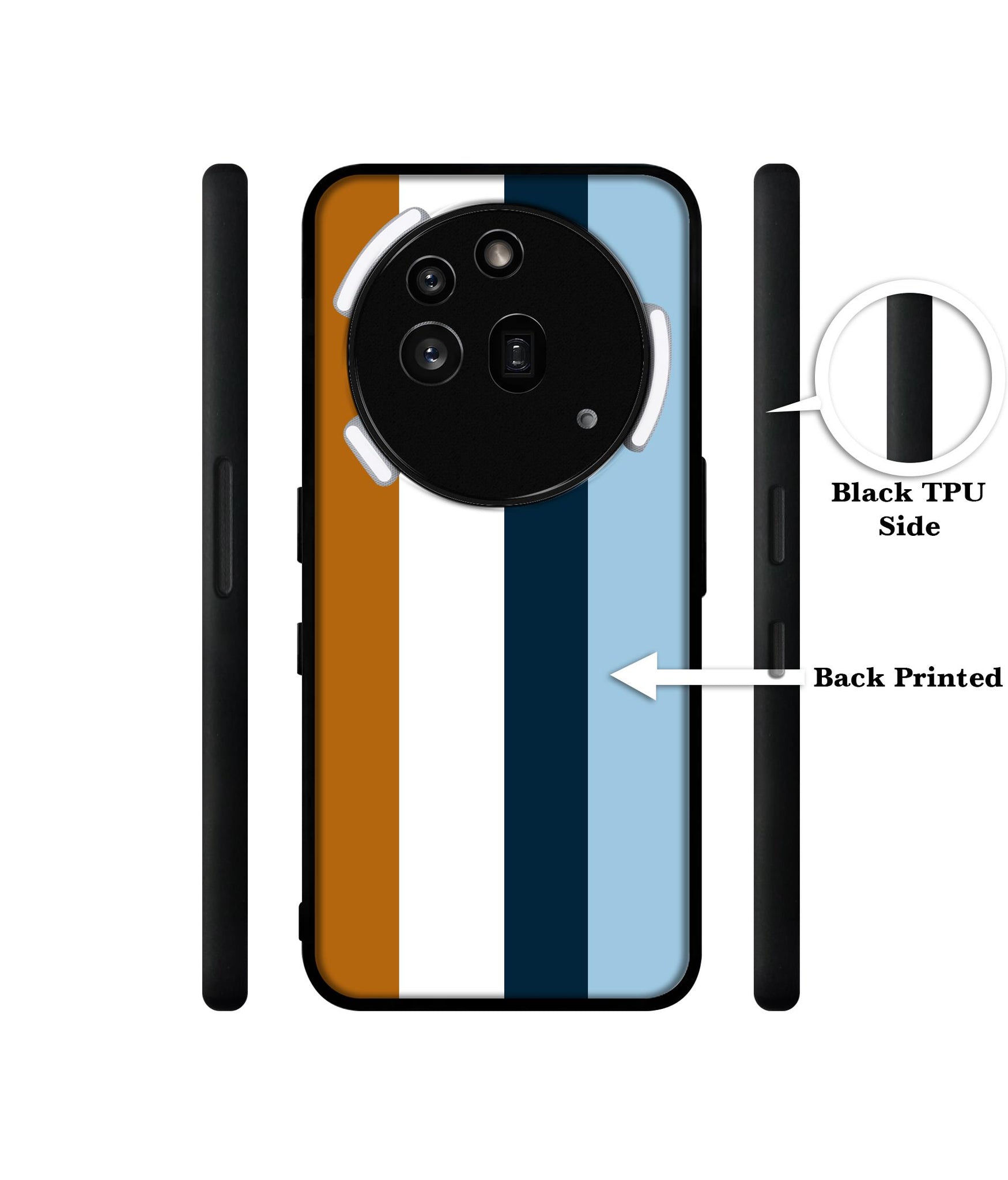 Color Stripes Designer 2D Printed Back Case Cover for Nothing Phone (3a) Pro 5G