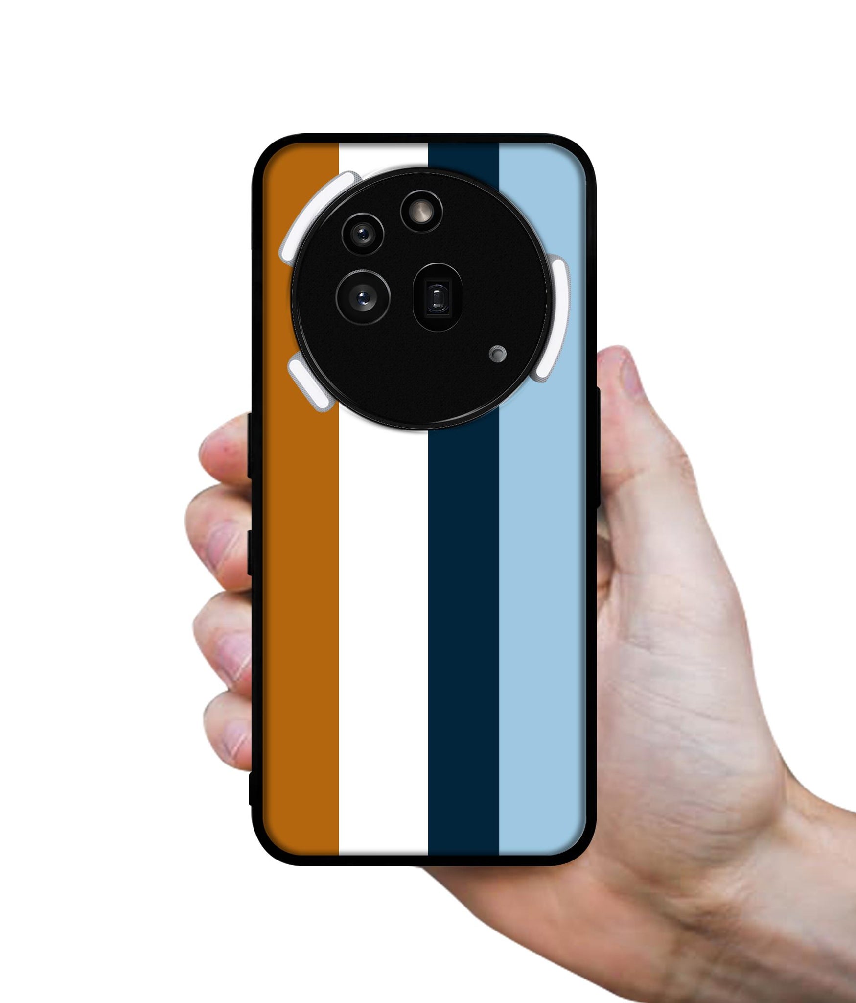 Color Stripes Designer 2D Printed Back Case Cover for Nothing Phone (3a) Pro 5G