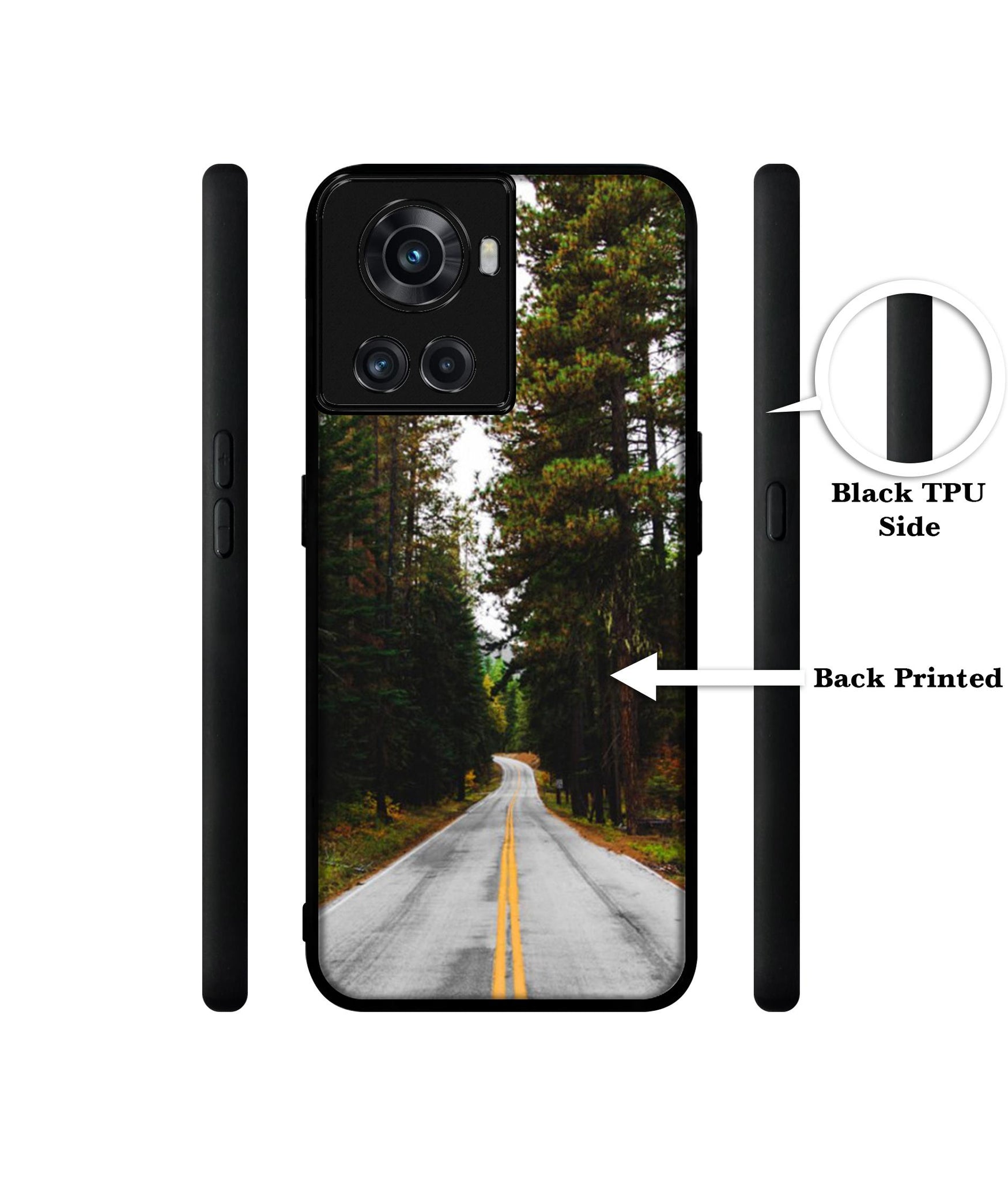 Road Photo Designer 2D Printed Back Case Cover for OnePlus 10R 5G