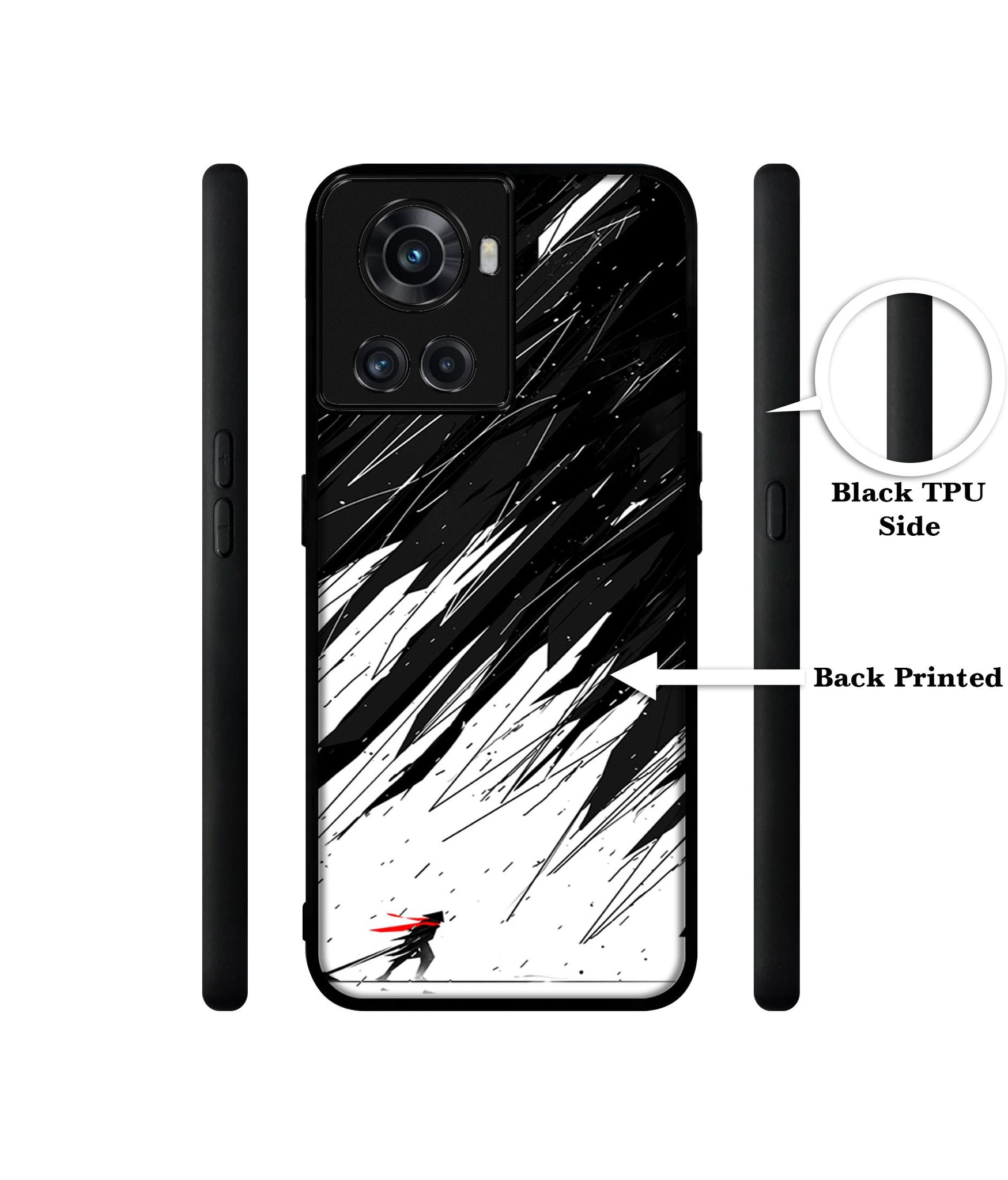 Geometric Strom Designer 2D Printed Back Case Cover for OnePlus 10R 5G