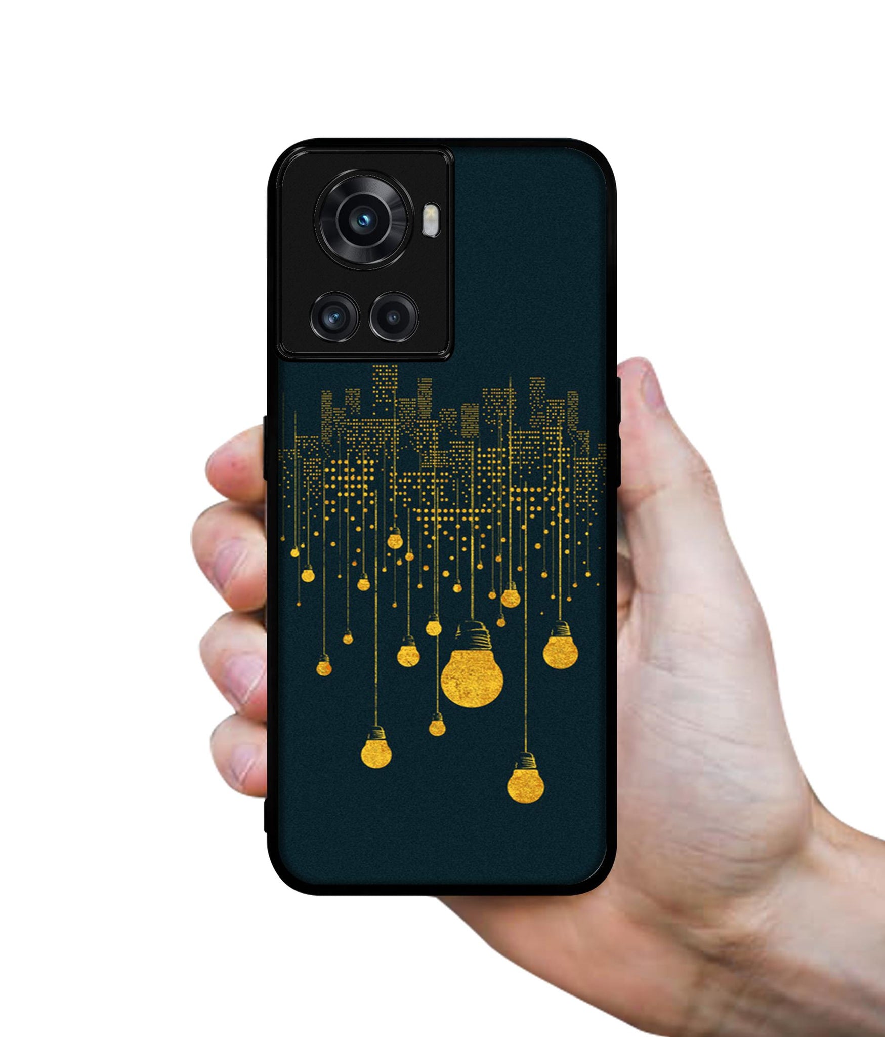 City Light Pattern Designer 2D Printed Back Case Cover for OnePlus 10R 5G