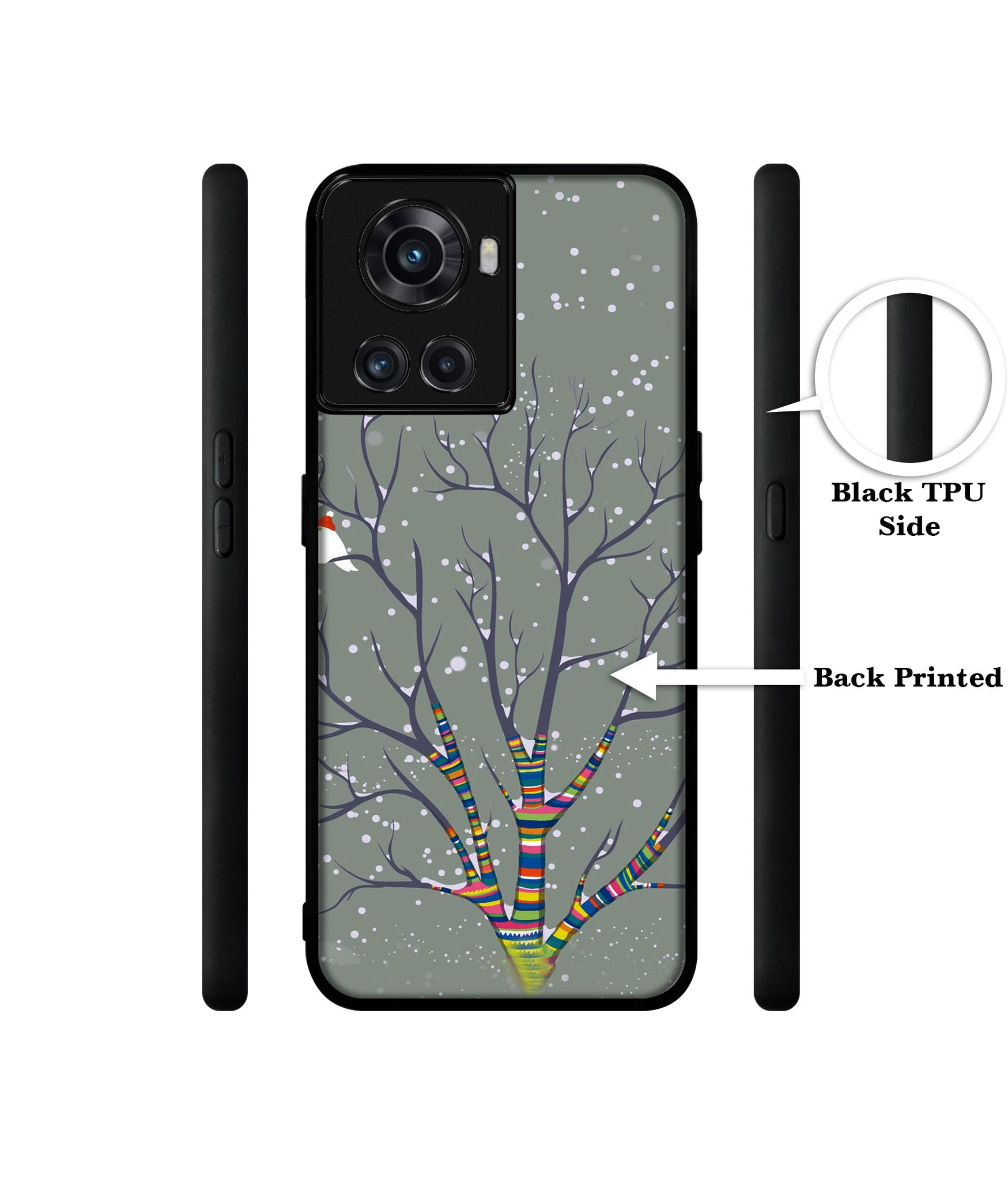 Winter Pattern Print Designer 2D Printed Back Case Cover for OnePlus 10R 5G