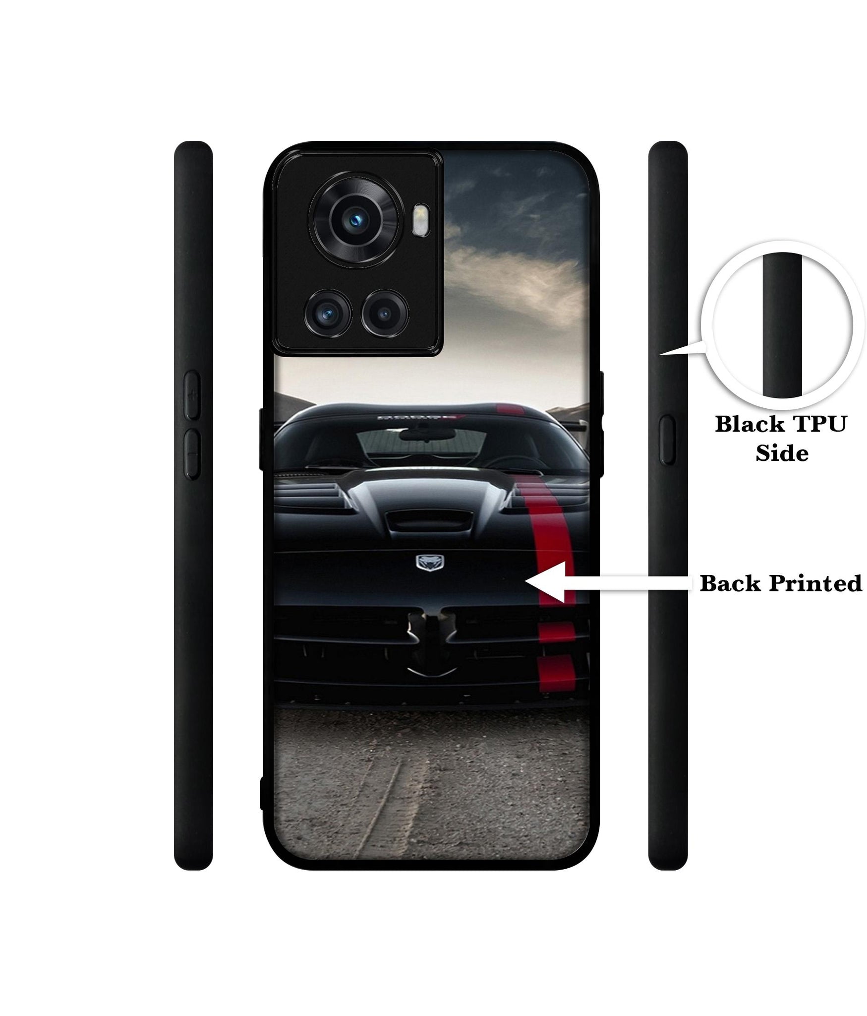 Sports Car Pattern Designer 2D Printed Back Case Cover for OnePlus 10R 5G