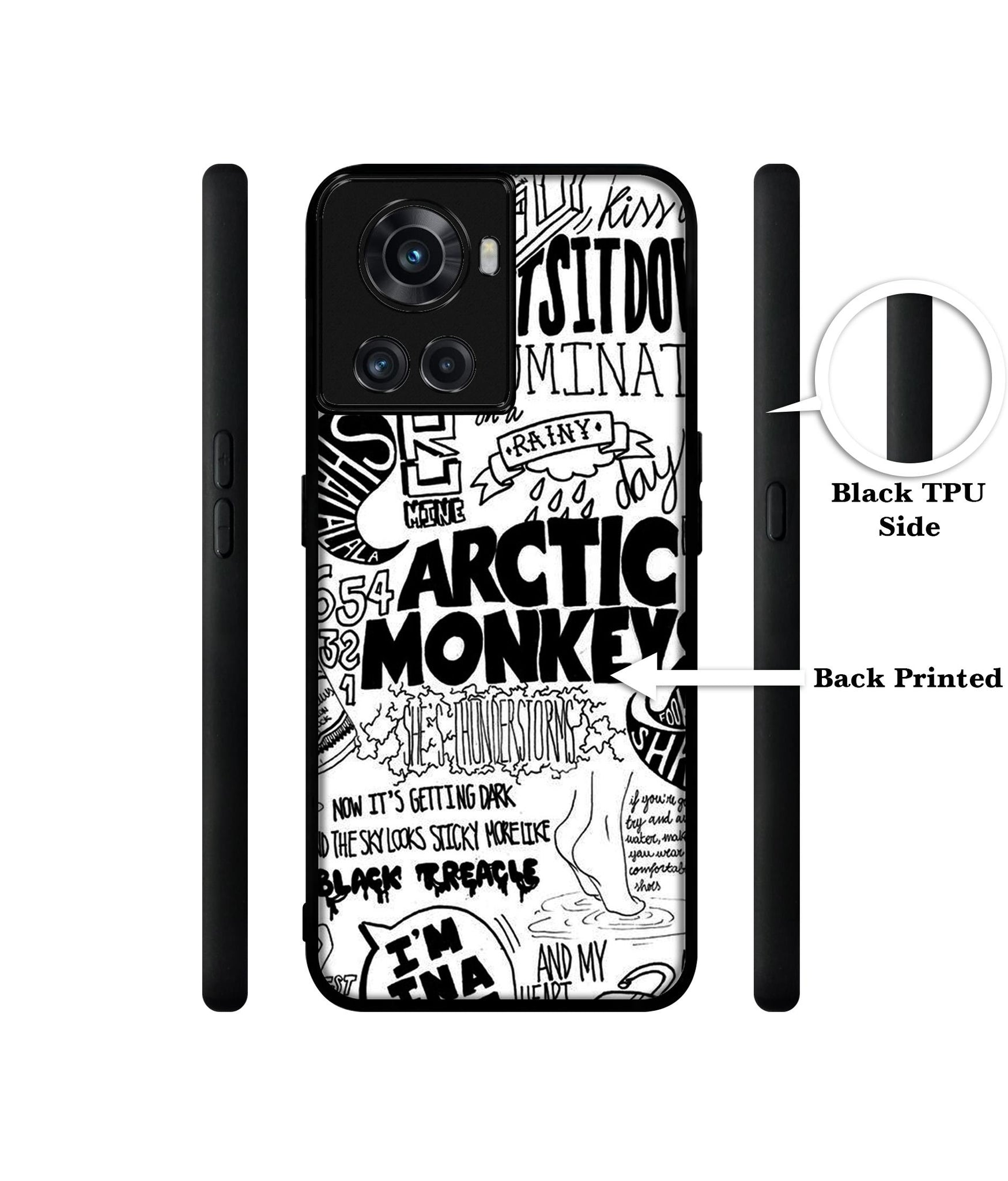Arctic Monkeys Pattern Designer 2D Printed Back Case Cover for OnePlus 10R 5G