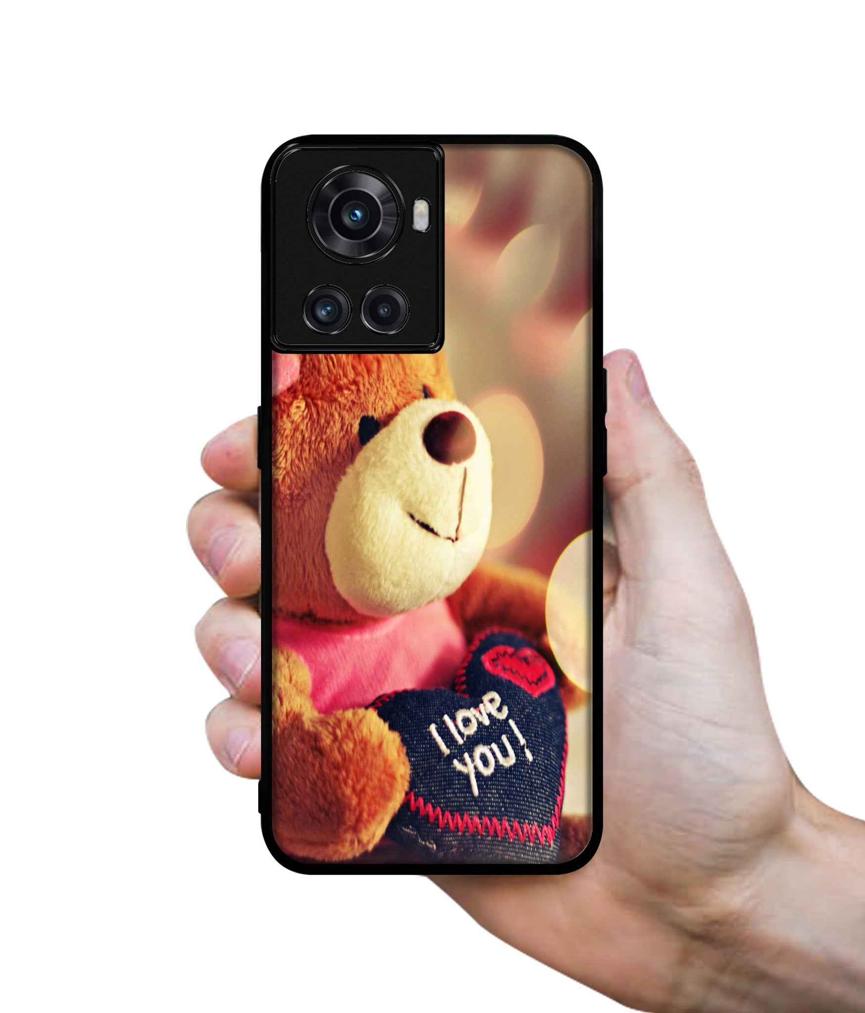 Teddy Bear Designer 2D Printed Back Case Cover for OnePlus 10R 5G