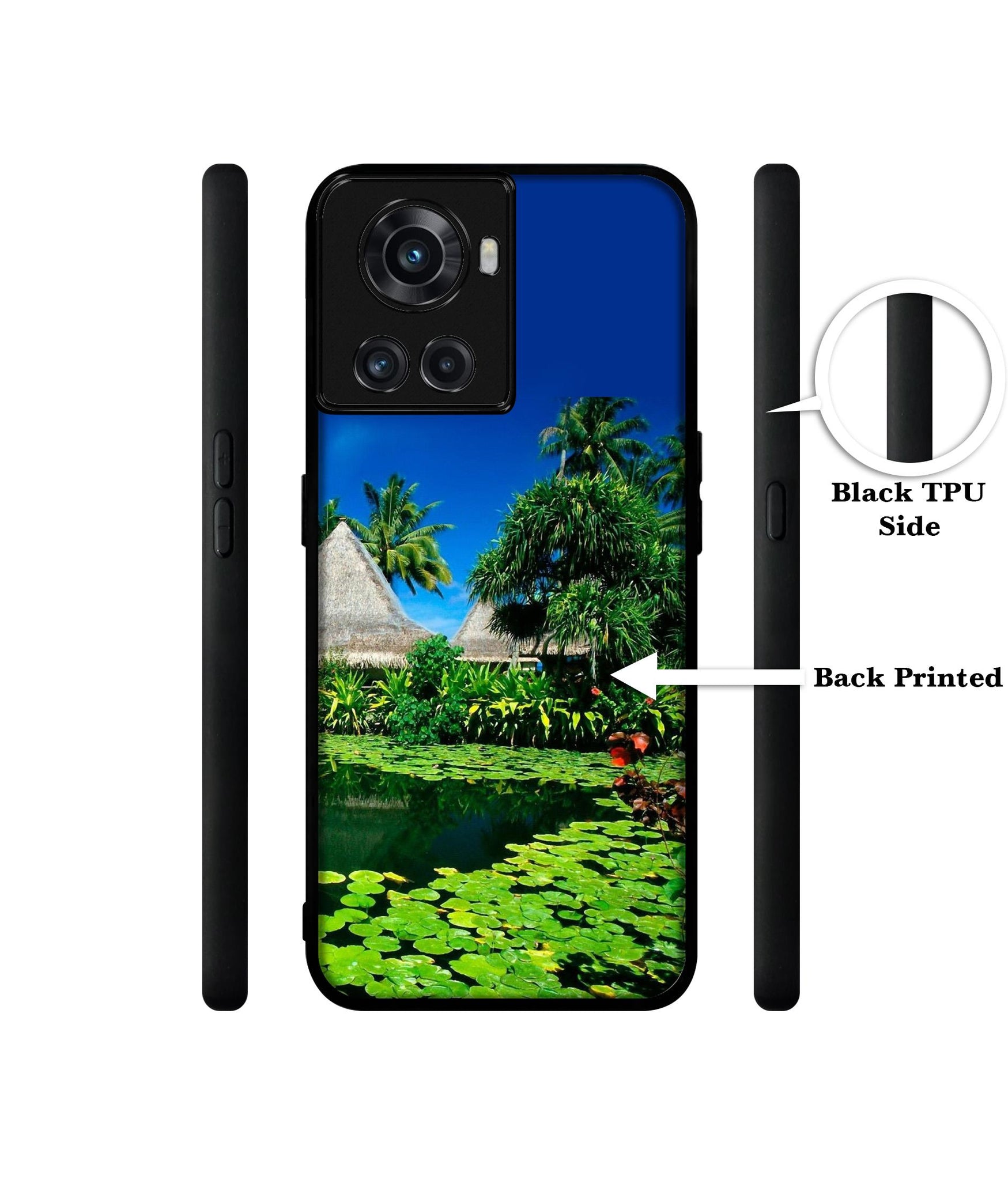 Tropics Water Designer 2D Printed Back Case Cover for OnePlus 10R 5G