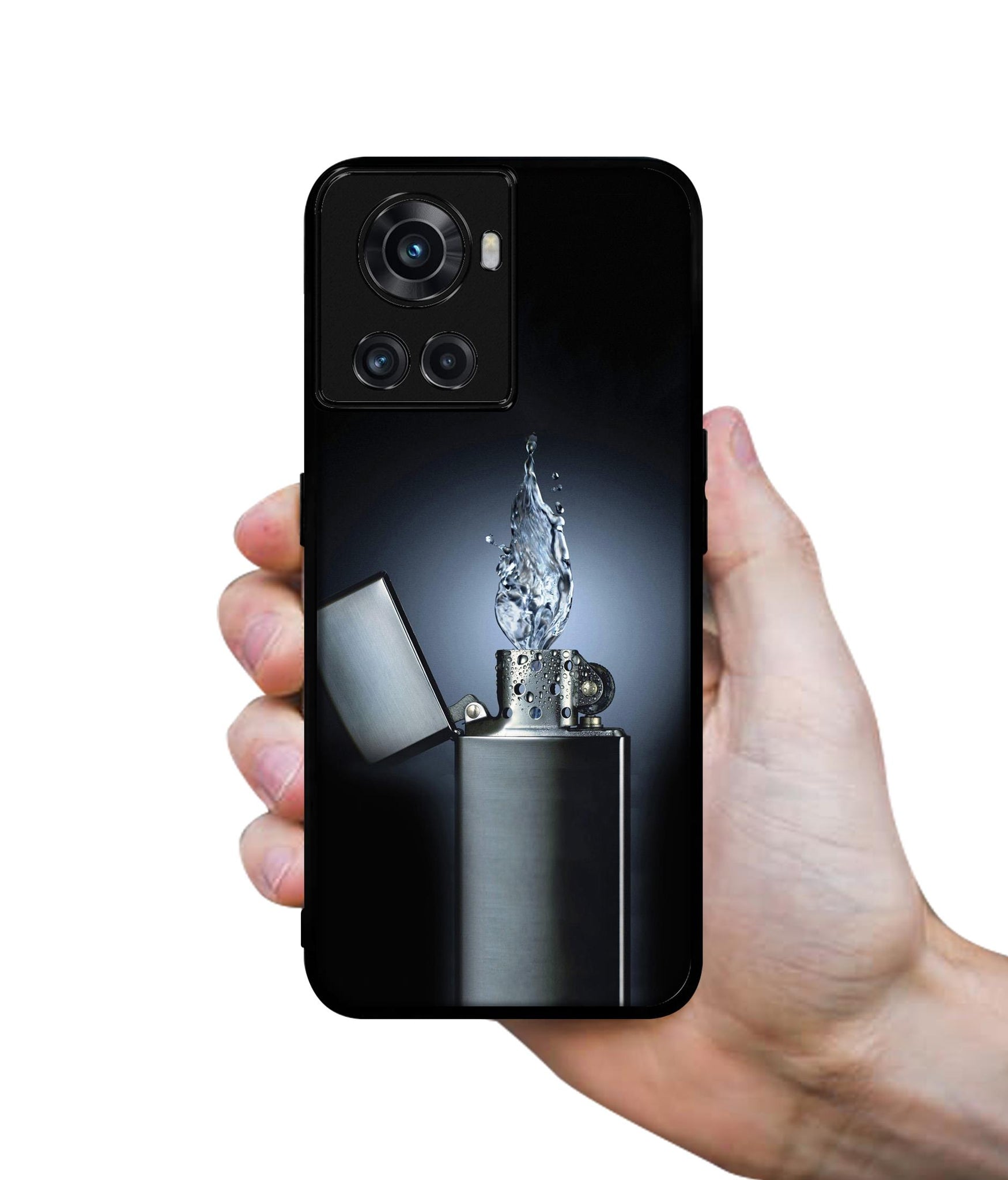 Water Lighter Designer 2D Printed Back Case Cover for OnePlus 10R 5G