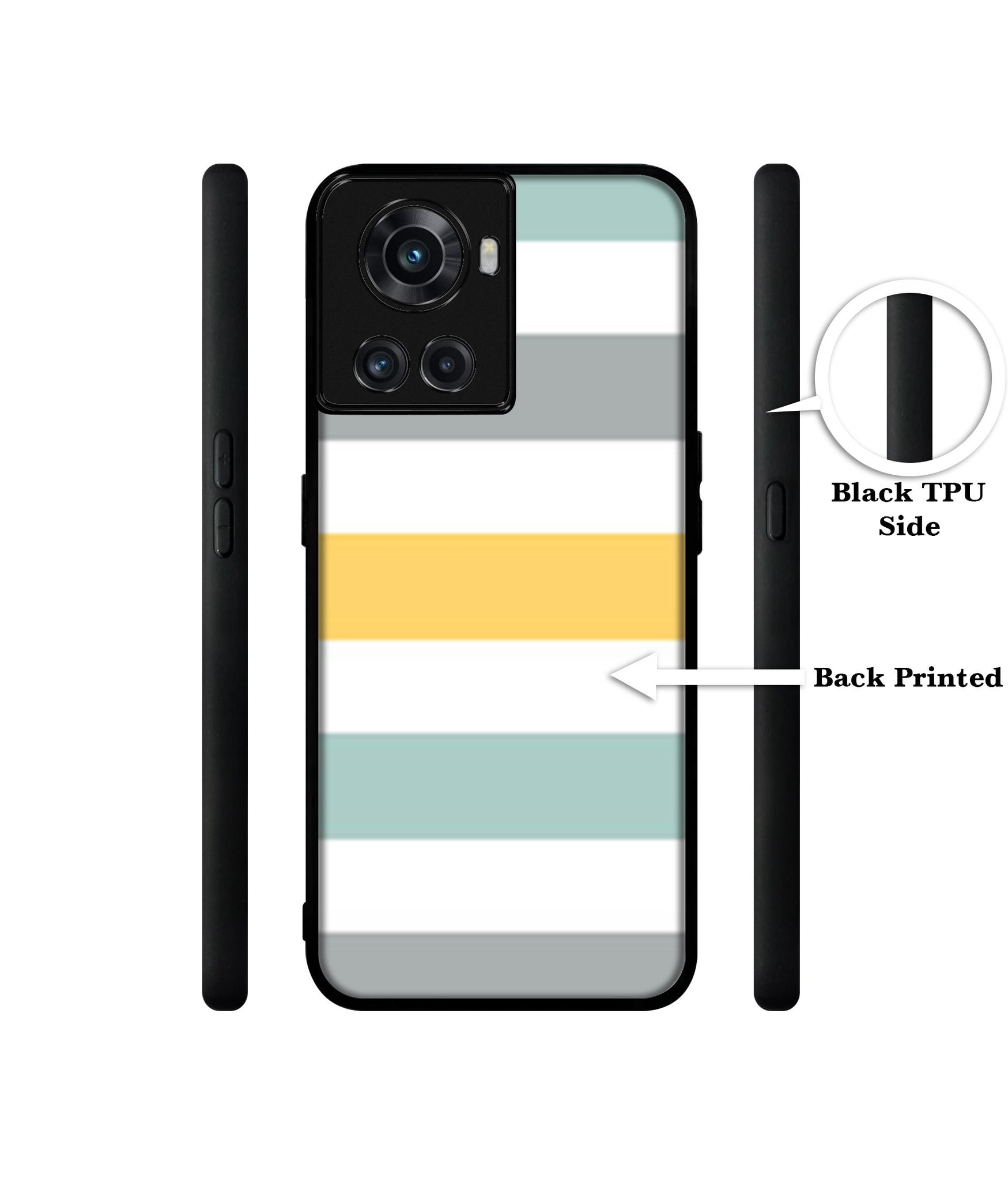Line Texture Designer 2D Printed Back Case Cover for OnePlus 10R 5G