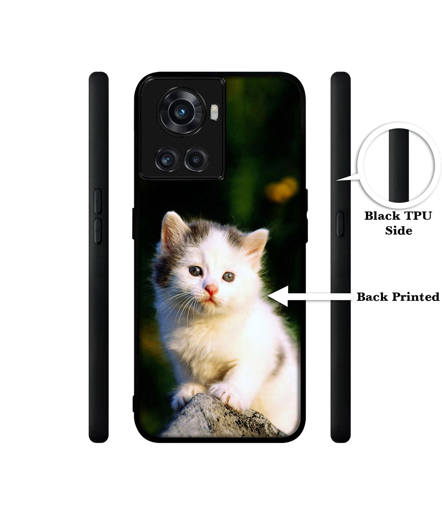 Sweet Cat Designer 2D Printed Back Case Cover for OnePlus 10R 5G