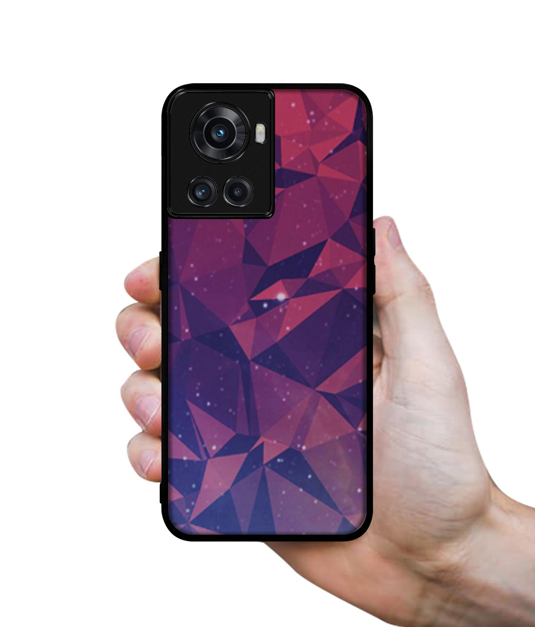 Bad Color Shape Designer 2D Printed Back Case Cover for OnePlus 10R 5G